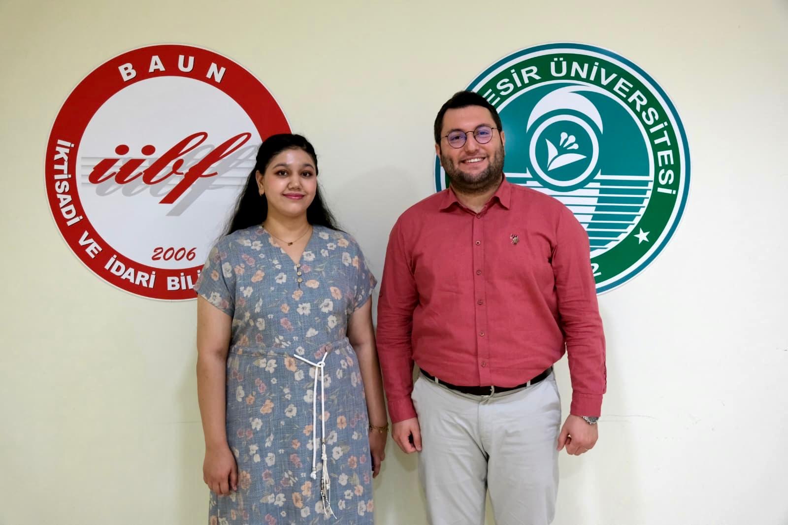 Üniversitemiz, Uluslararası Akademik İş Birliklerini Geliştirme Hedefi Doğrultusunda Önemli Bir Ziyarete Ev Sahipliği Yaptı