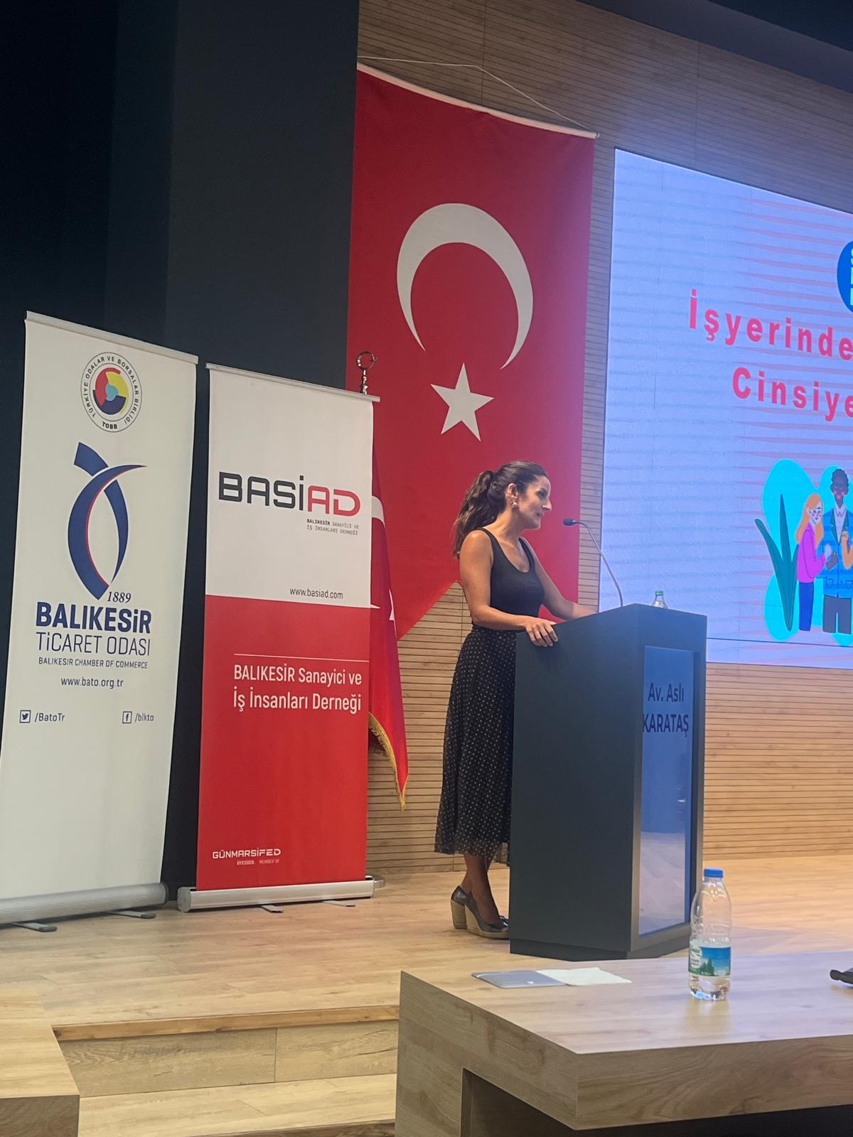 Balıkesir MYO Müdürü Doç. Dr. Fatmagül Tolun "İşyerinde Toplumsal Cinsiyet Eşitliği Ve Şirketlerin Sorumlulukları" Seminerine Katıldı 3