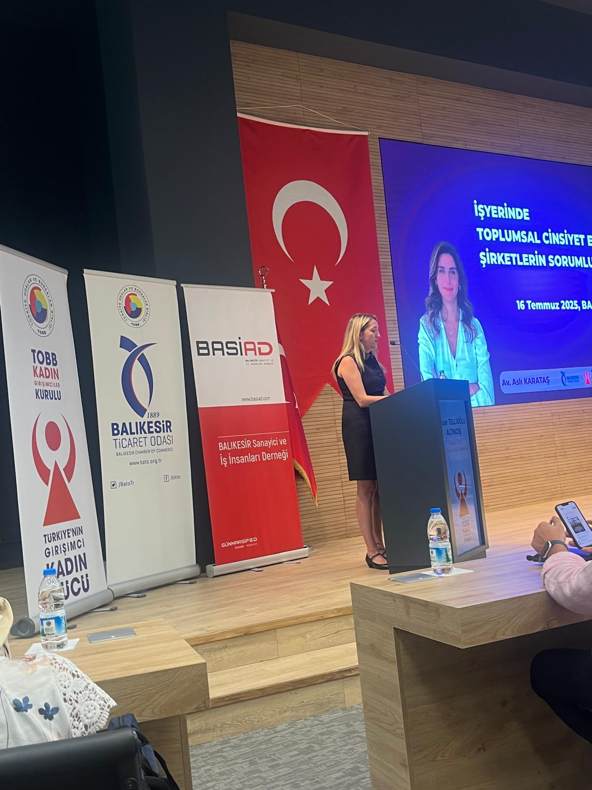 Balıkesir MYO Müdürü Doç. Dr. Fatmagül Tolun "İşyerinde Toplumsal Cinsiyet Eşitliği Ve Şirketlerin Sorumlulukları" Seminerine Katıldı 2
