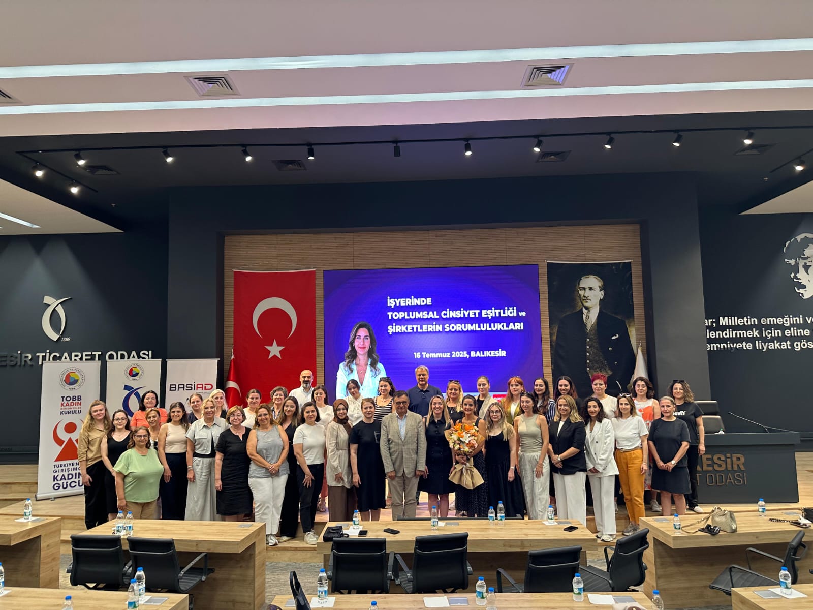Balıkesir MYO Müdürü Doç. Dr. Fatmagül Tolun "İşyerinde Toplumsal Cinsiyet Eşitliği Ve Şirketlerin Sorumlulukları" Seminerine Katıldı