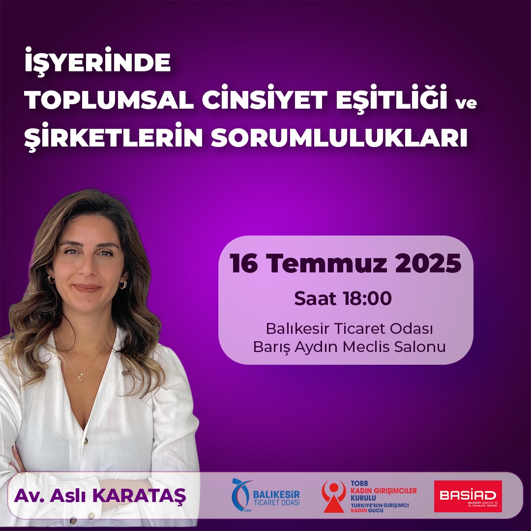 Balıkesir MYO Müdürü Doç. Dr. Fatmagül Tolun "İşyerinde Toplumsal Cinsiyet Eşitliği Ve Şirketlerin Sorumlulukları" Seminerine Katıldı 6