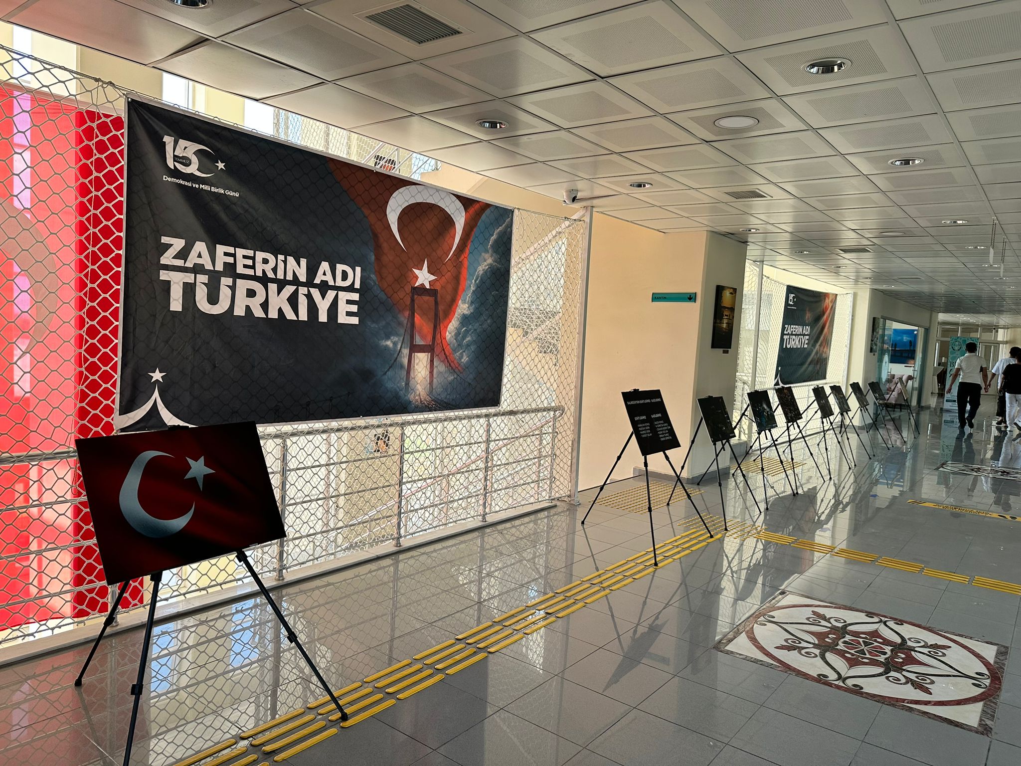 BAÜN BUBFA’DA 15 Temmuz Sergisi ve Anma Programı Düzenlendi 6