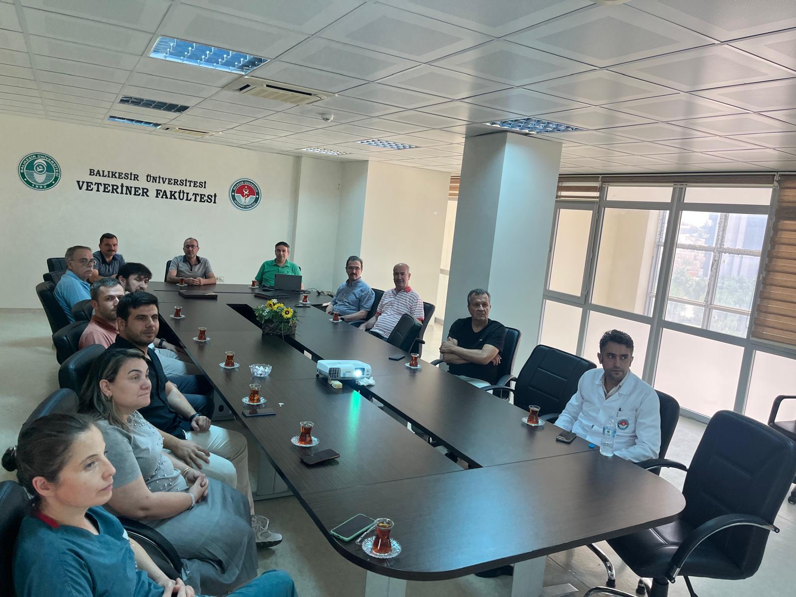 A meeting was held within the scope of our Faculty's Institutional Accreditation Program (KAP) and Quality Studies.