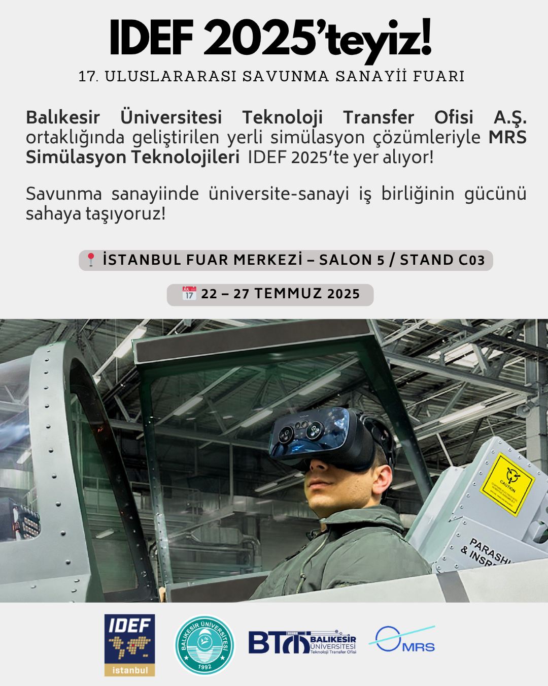 IDEF 2025’teyiz! 1