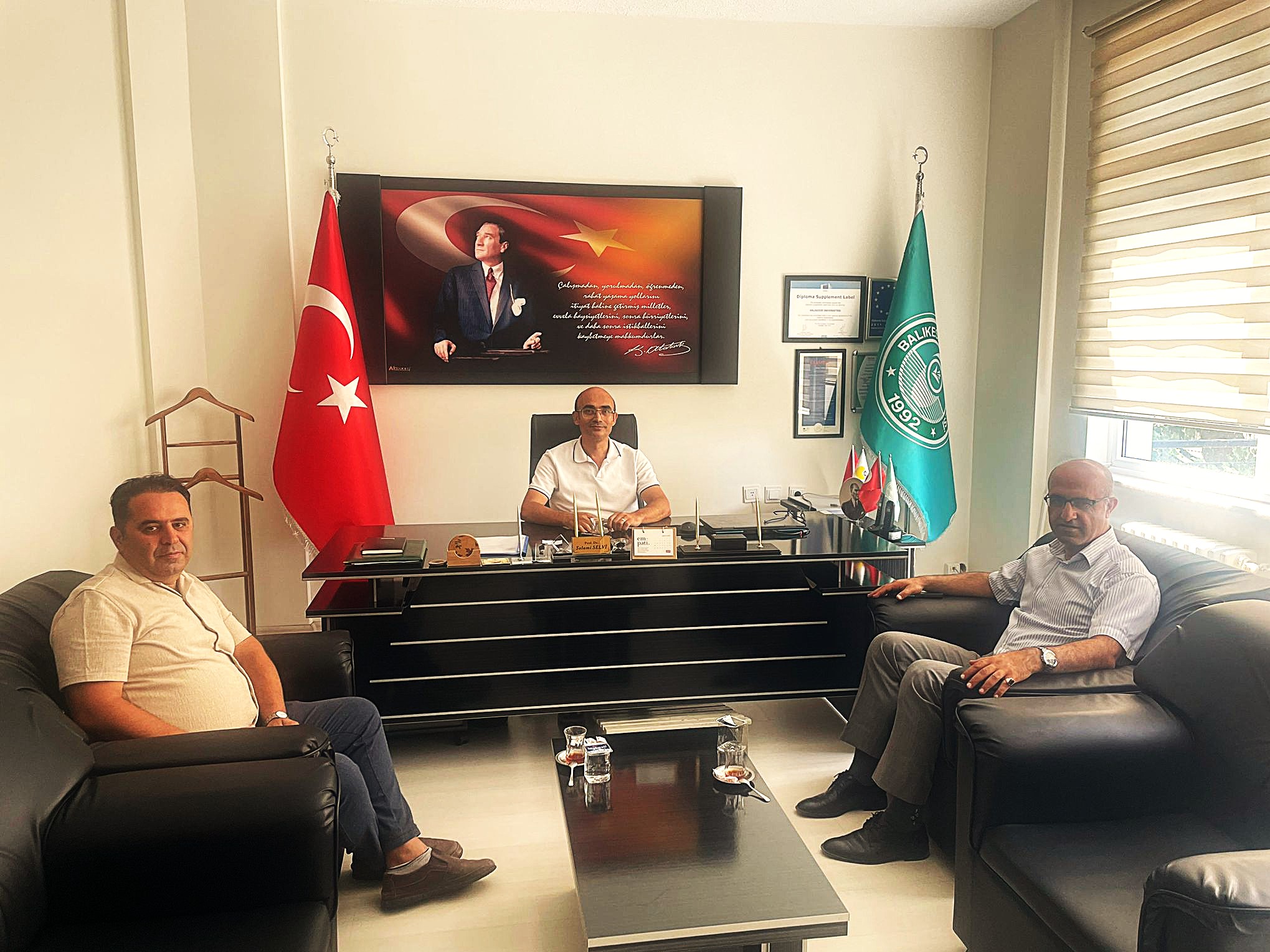 Burhaniye Denetimli Serbestlik Müdürlüğünden  Edremit MYO’ya İşbirliği Ziyareti