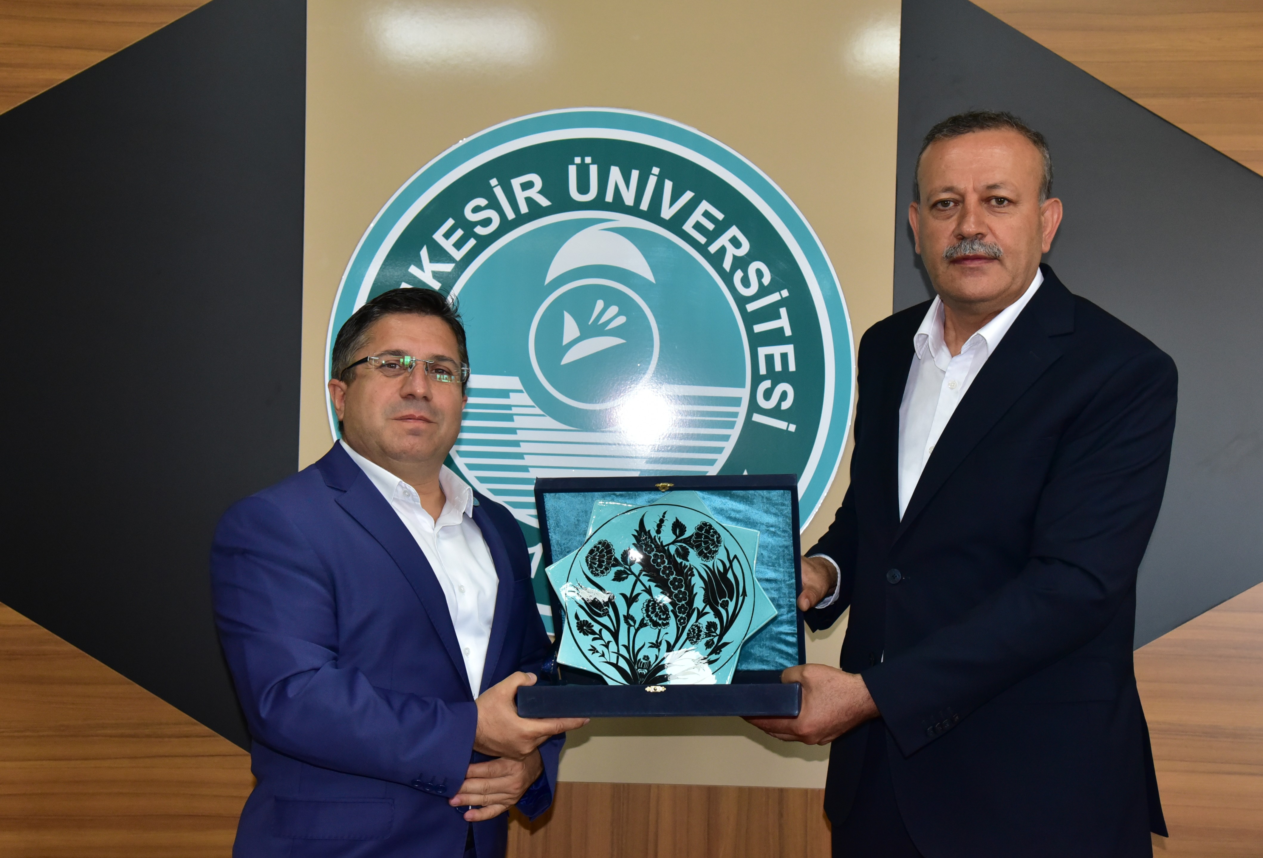 NEF Mezunlarından BEÜ Rektörü Prof. Dr. Necmettin Elmastaş’tan BAÜN Rektörü Prof. Dr. Yücel Oğurlu’ya Ziyaret 3
