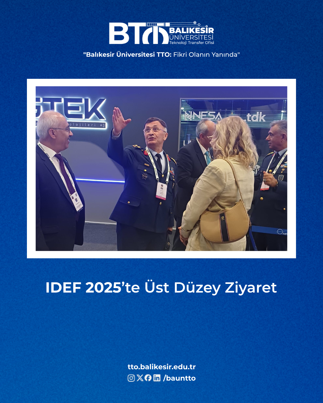IDEF 2025’te Üst Düzey Ziyaret 1