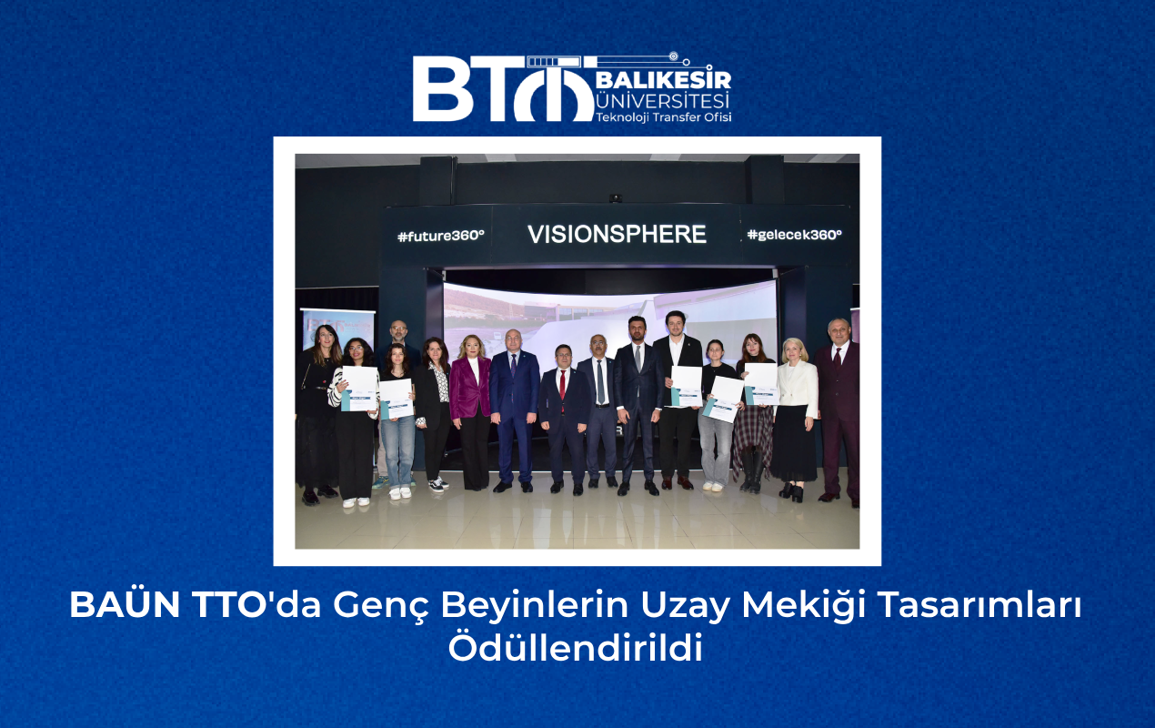 BAÜN TTO'da Genç Beyinlerin Uzay Mekiği Tasarımları Ödüllendirildi