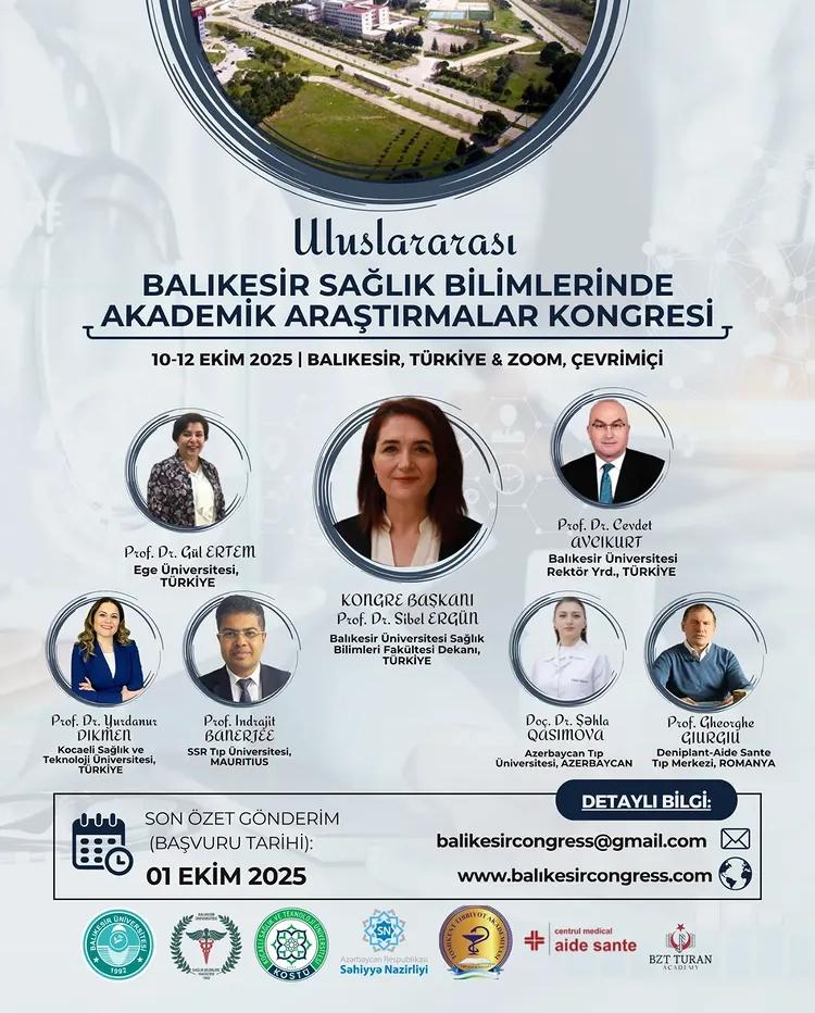Balıkesir Sağlık Bilimlerinde Akademik Araştırmalar Kongresi 