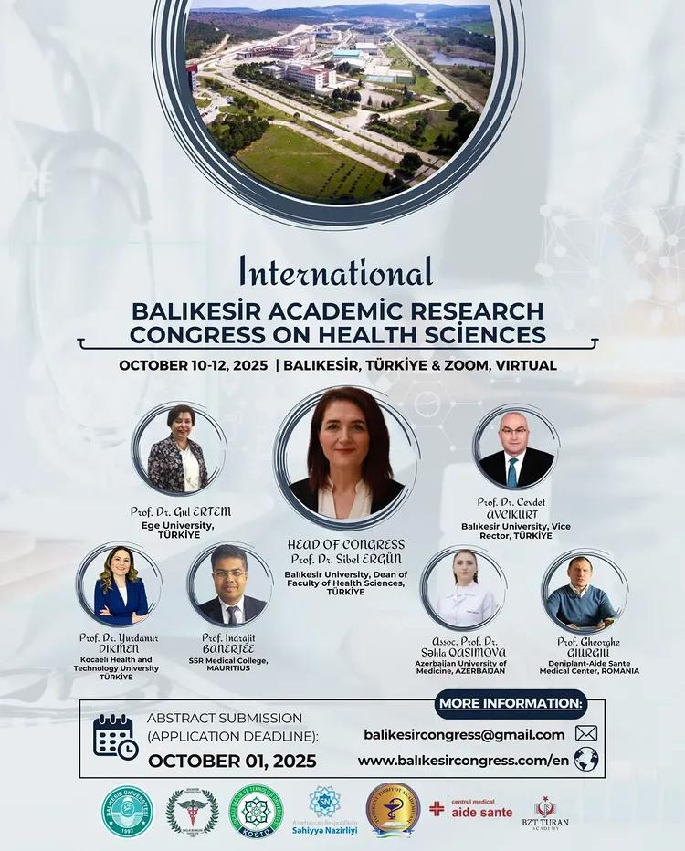 Balıkesir Sağlık Bilimlerinde Akademik Araştırmalar Kongresi  2