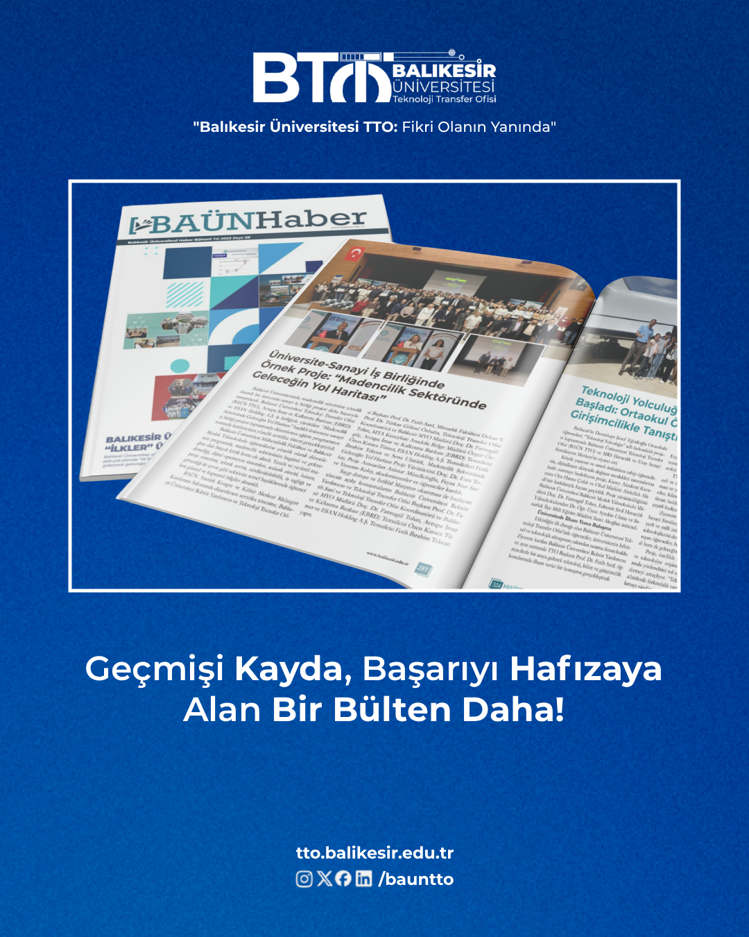 Geçmişi Kayda, Başarıyı Hafızaya Alan Bir Bülten Daha 1