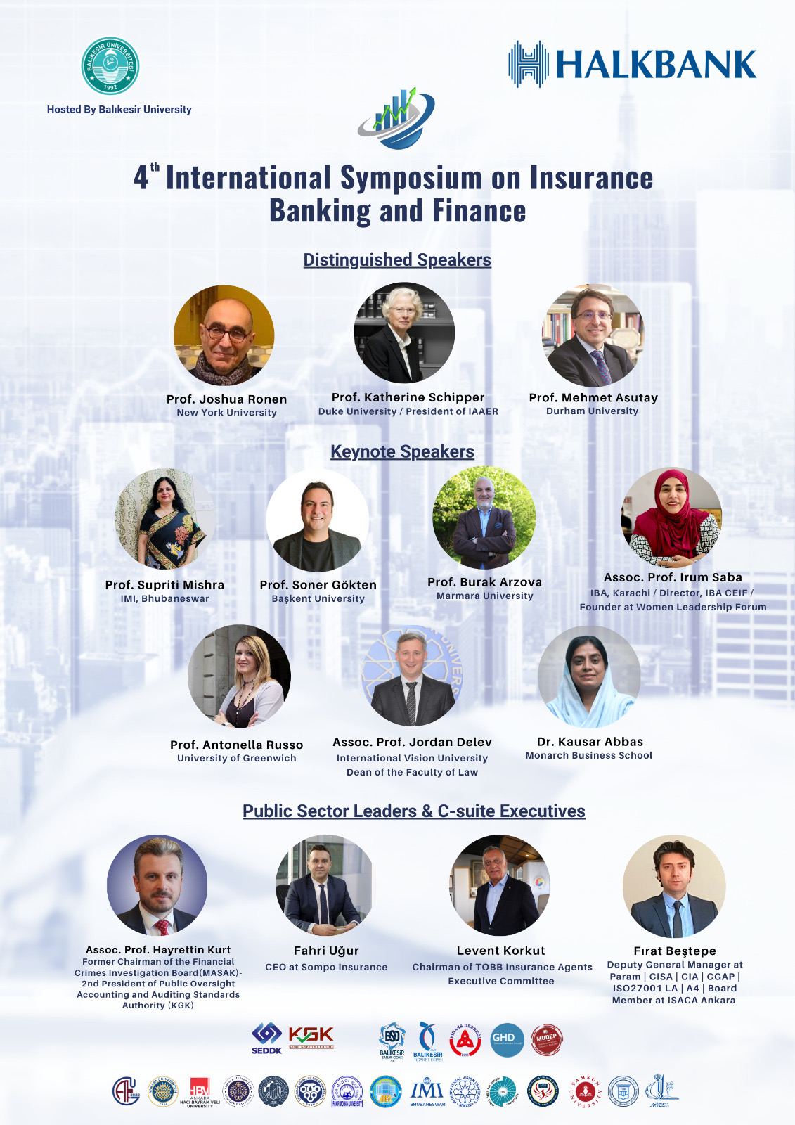 4. Uluslararası Sigortacılık, Bankacılık ve Finans Sempozyumu 2