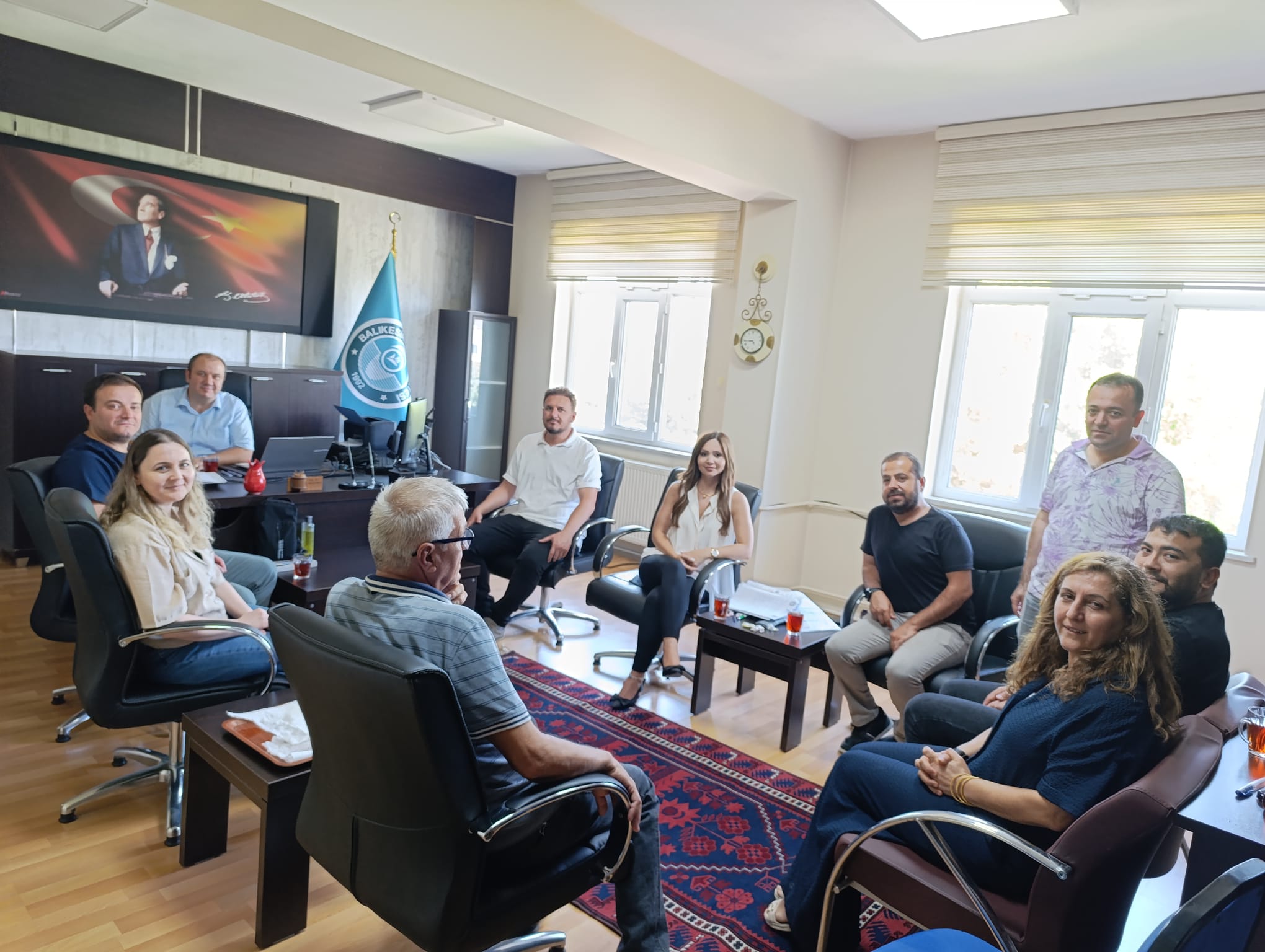 Balıkesir Üniversitesi'nden tüm Birimlere İş Sağlığı ve Güvenliği Ziyareti 1