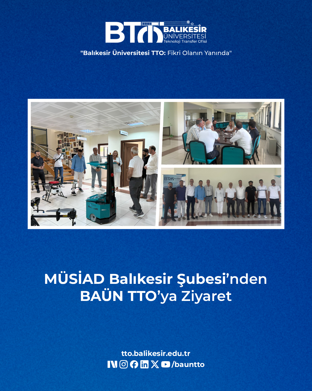 MÜSİAD Balıkesir Şubesi’nden BAÜN TTO’ya Ziyaret 1