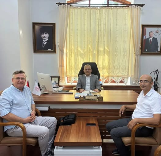 Edremit İlçe Milli Eğitim Müdürüne Ziyaret