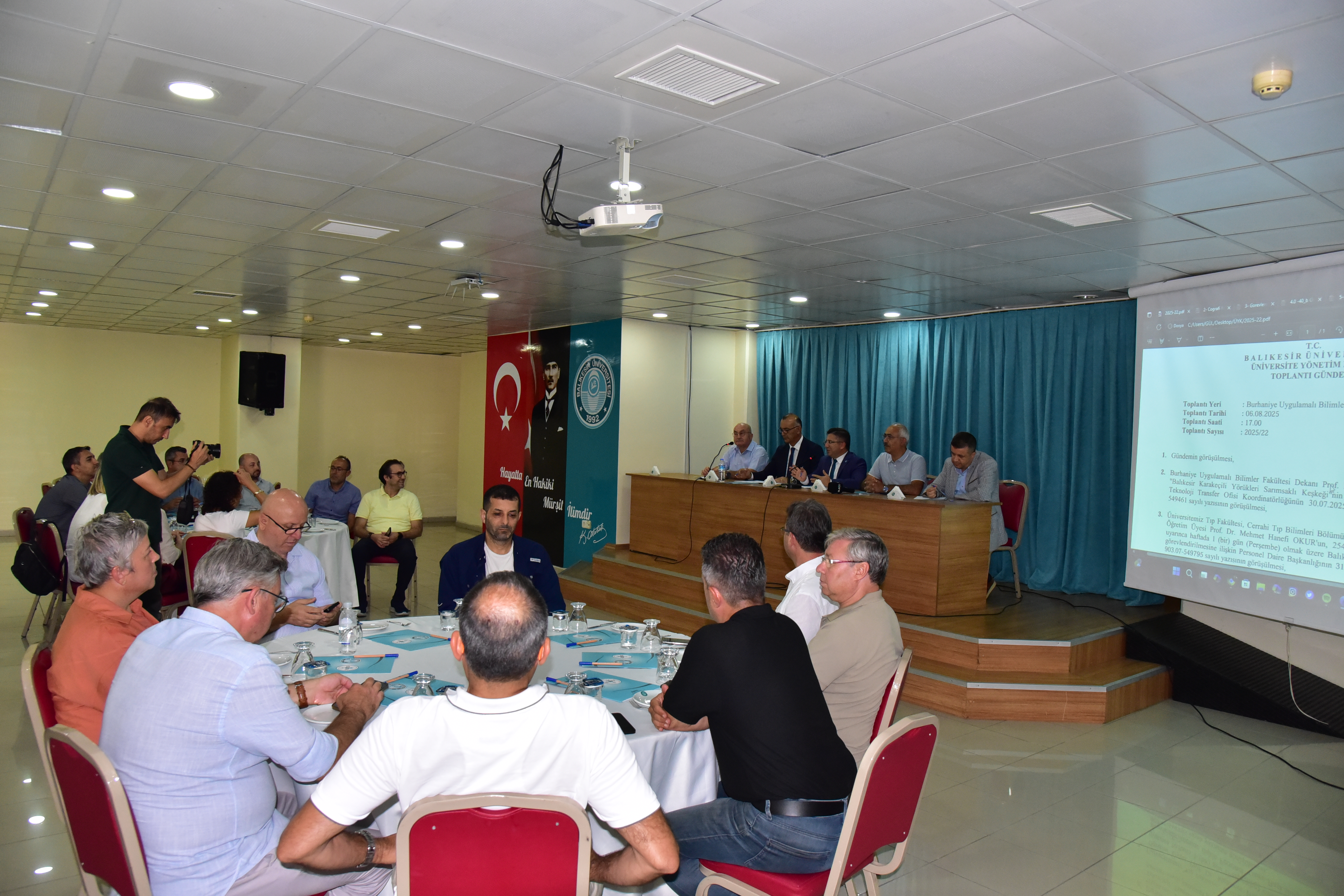  BAÜN Senato ve Yönetim Kurulu Toplantısı BUBFA’da Gerçekleştirildi 2