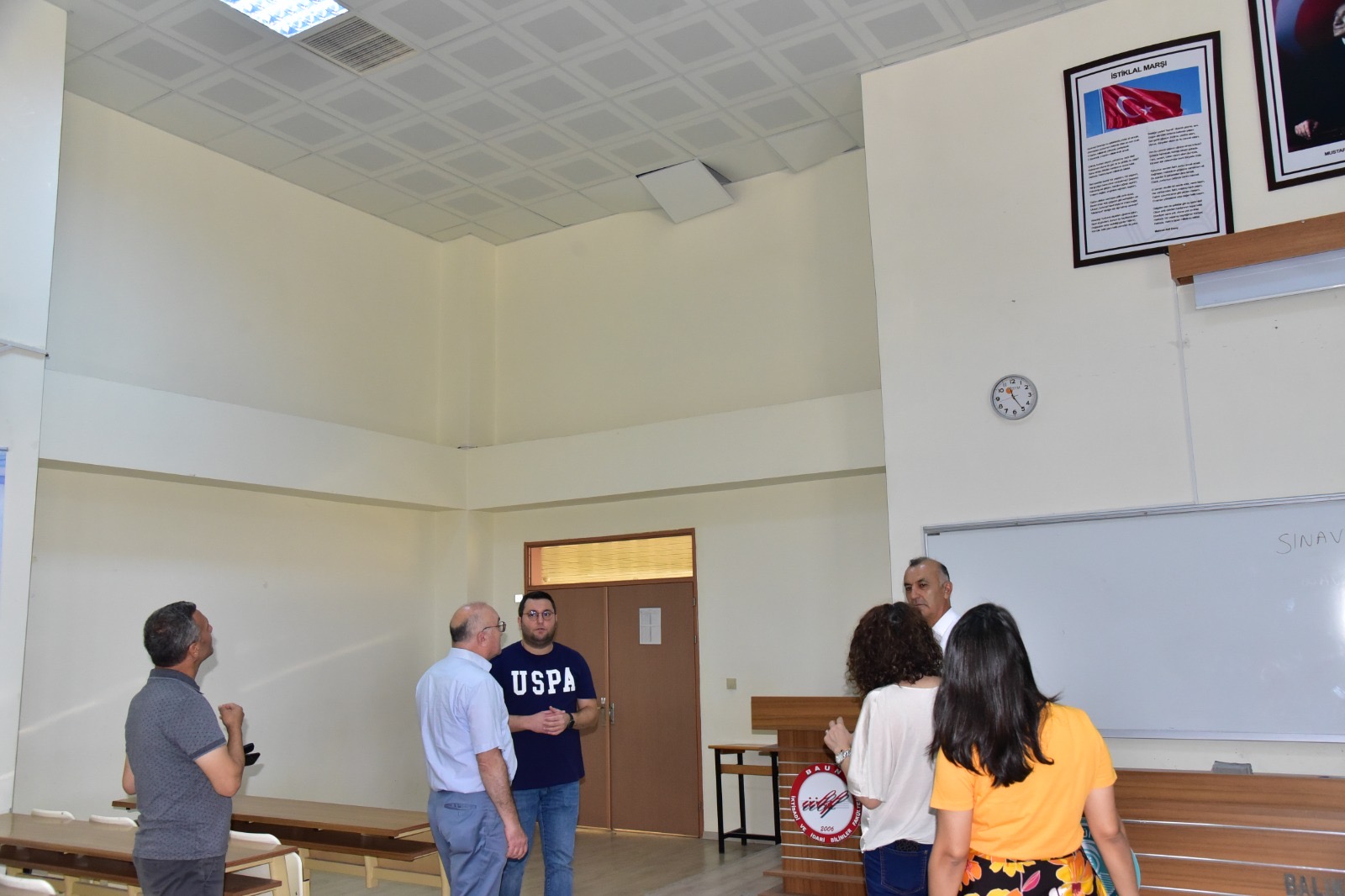 Rektör Oğurlu ve Üniversite Üst Yönetiminden Deprem Sonrasında İncelemeler 9