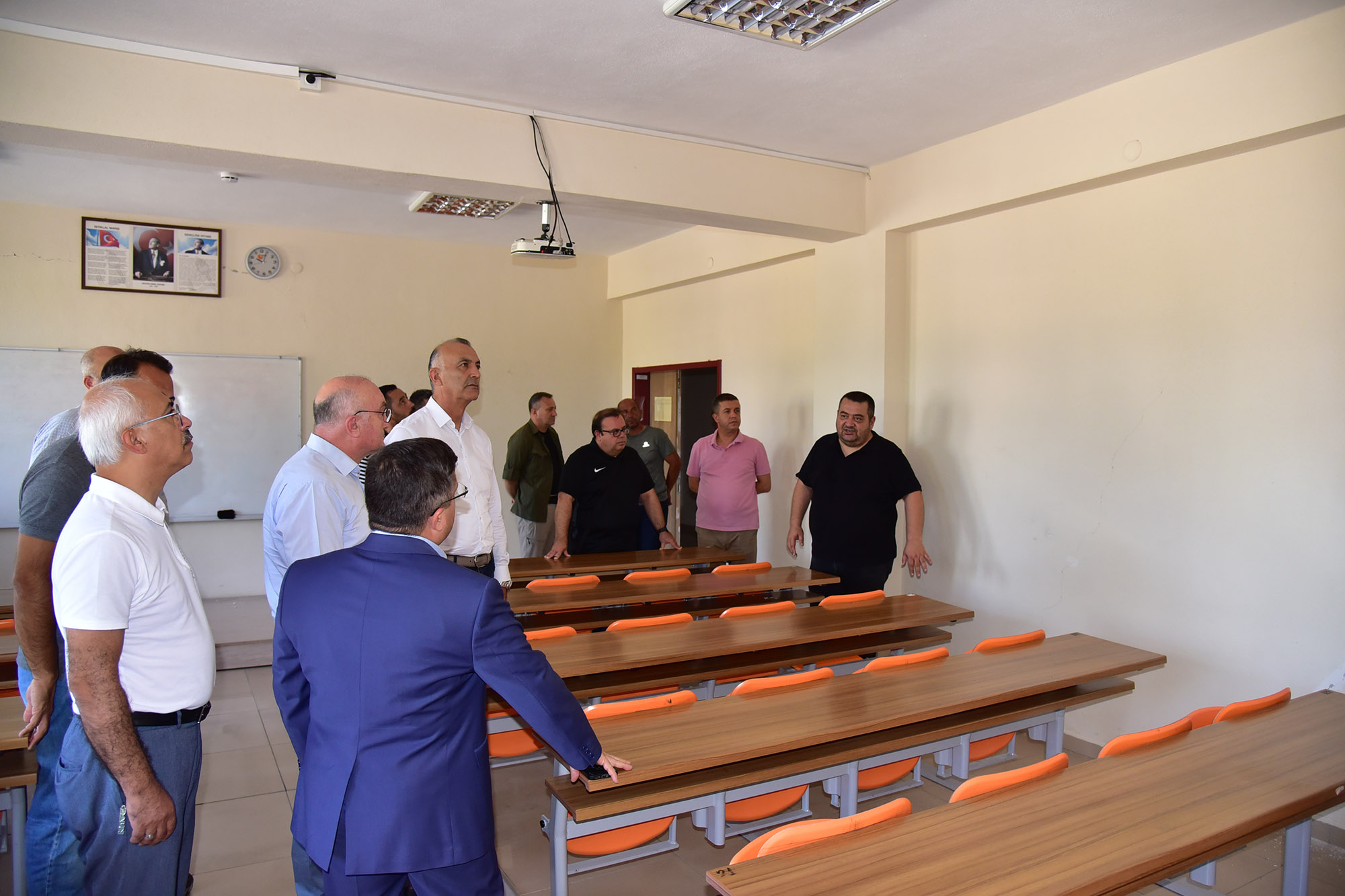 Rektör Oğurlu ve Üniversite Üst Yönetiminden Deprem Sonrasında İncelemeler 2