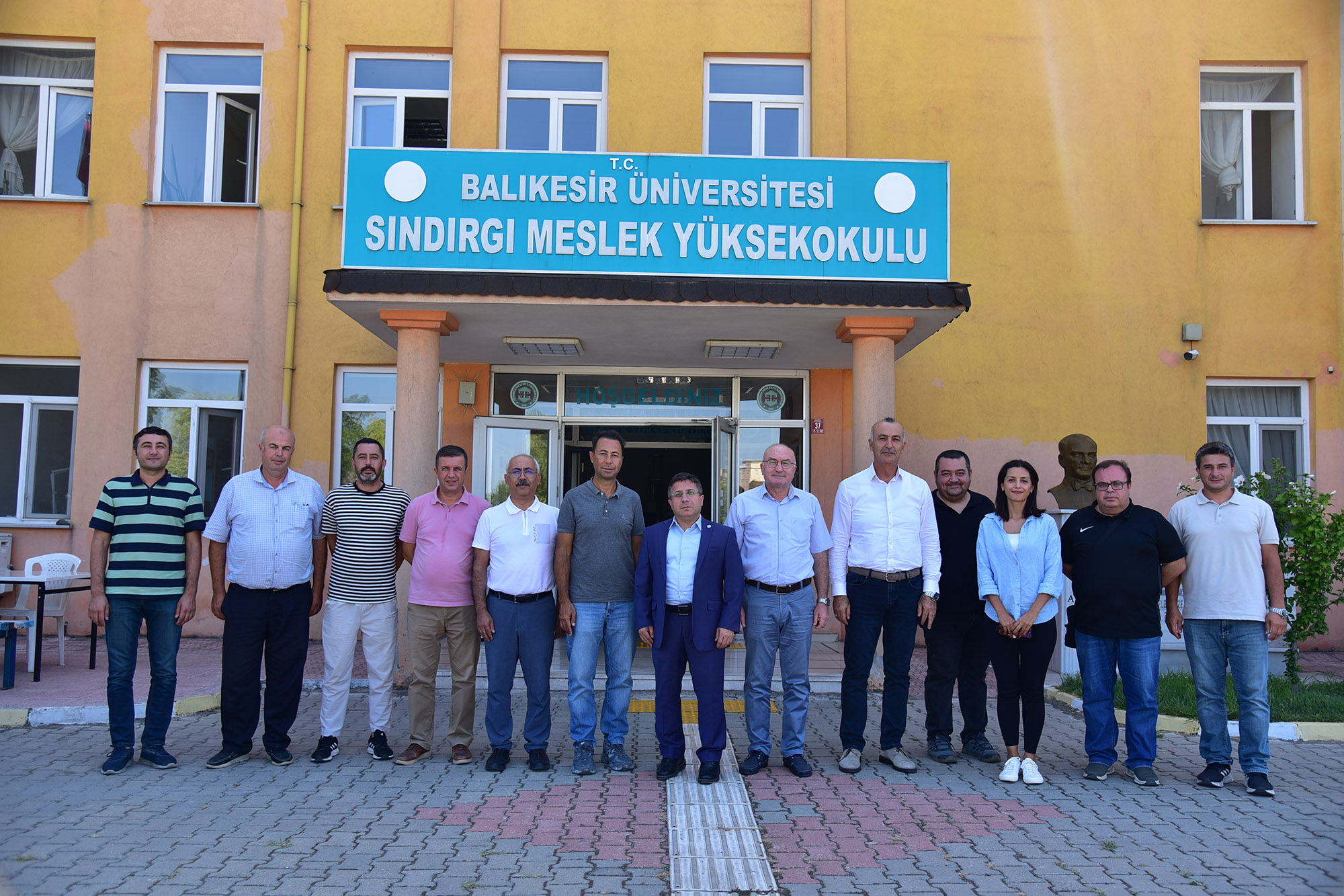 Rektör Oğurlu ve Üniversite Üst Yönetiminden Deprem Sonrasında İncelemeler