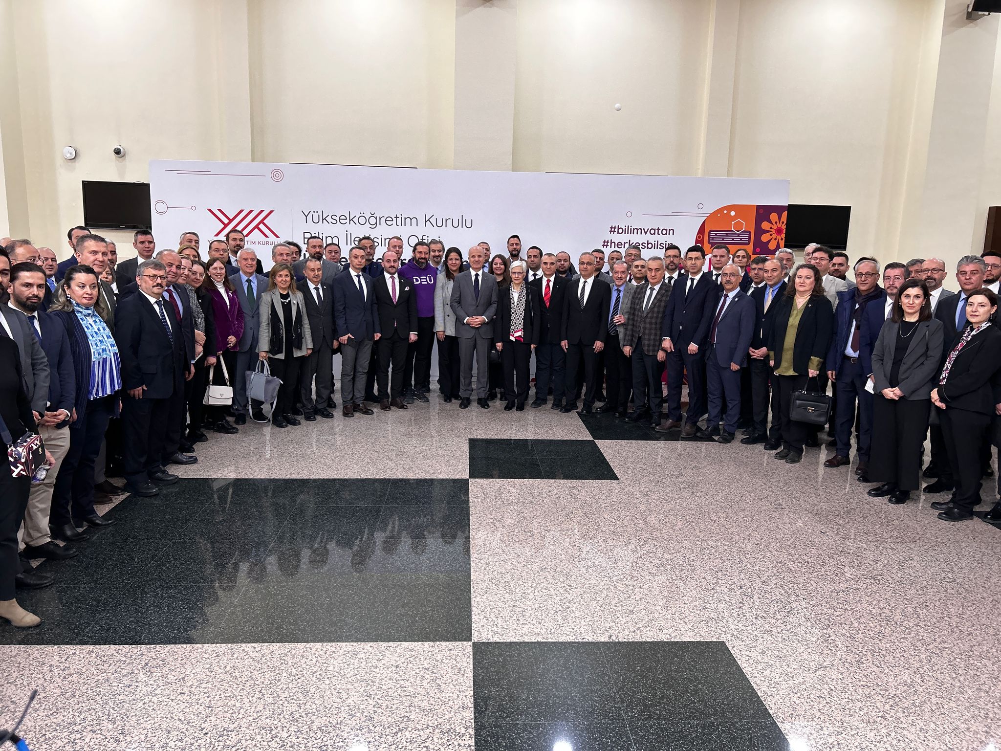 YÖK BAŞKANI ÖZVAR: “Bilim ile Vatanın Sınırlarını Büyütmeye, Gücünü Arttırmaya Hazırız”