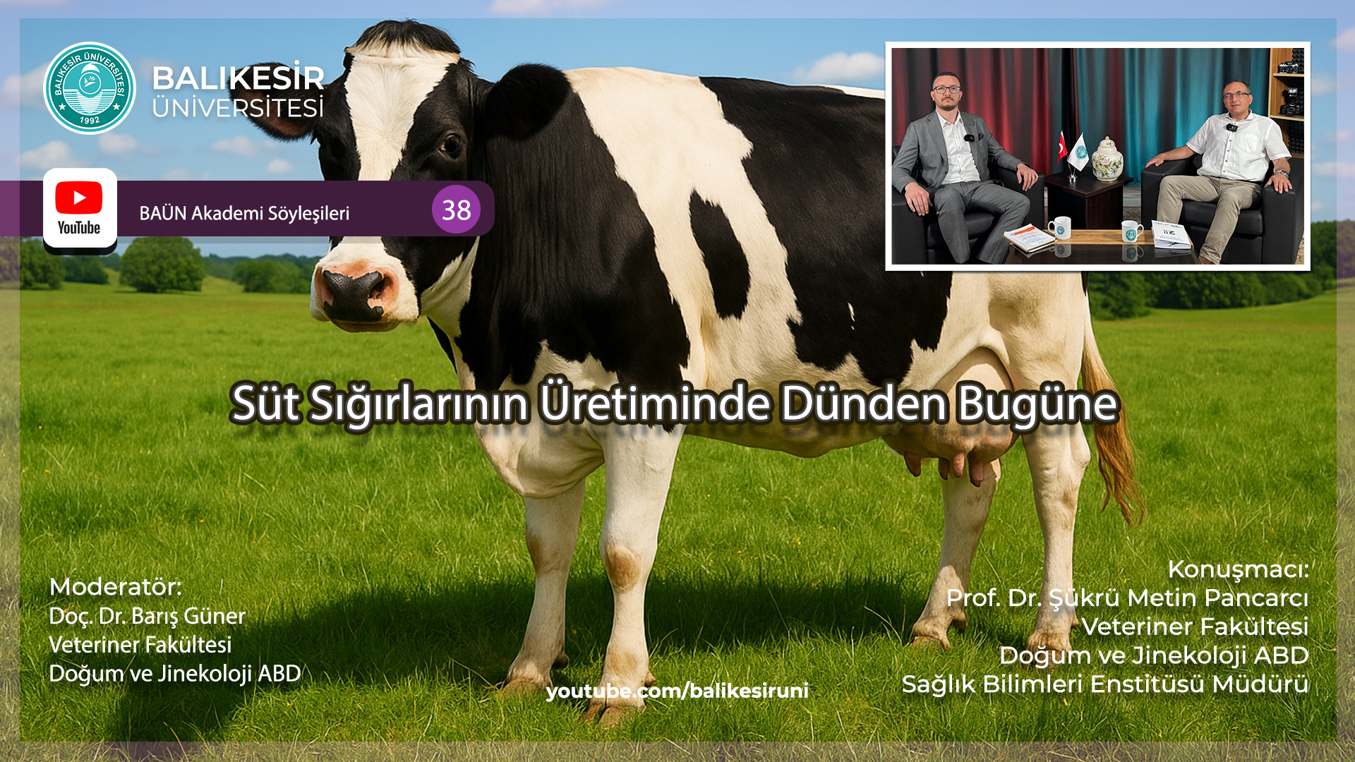 BAÜN YouTube Channel's New Broadcast Discusses ‘Dairy Cattle Production from Yesterday to Today’