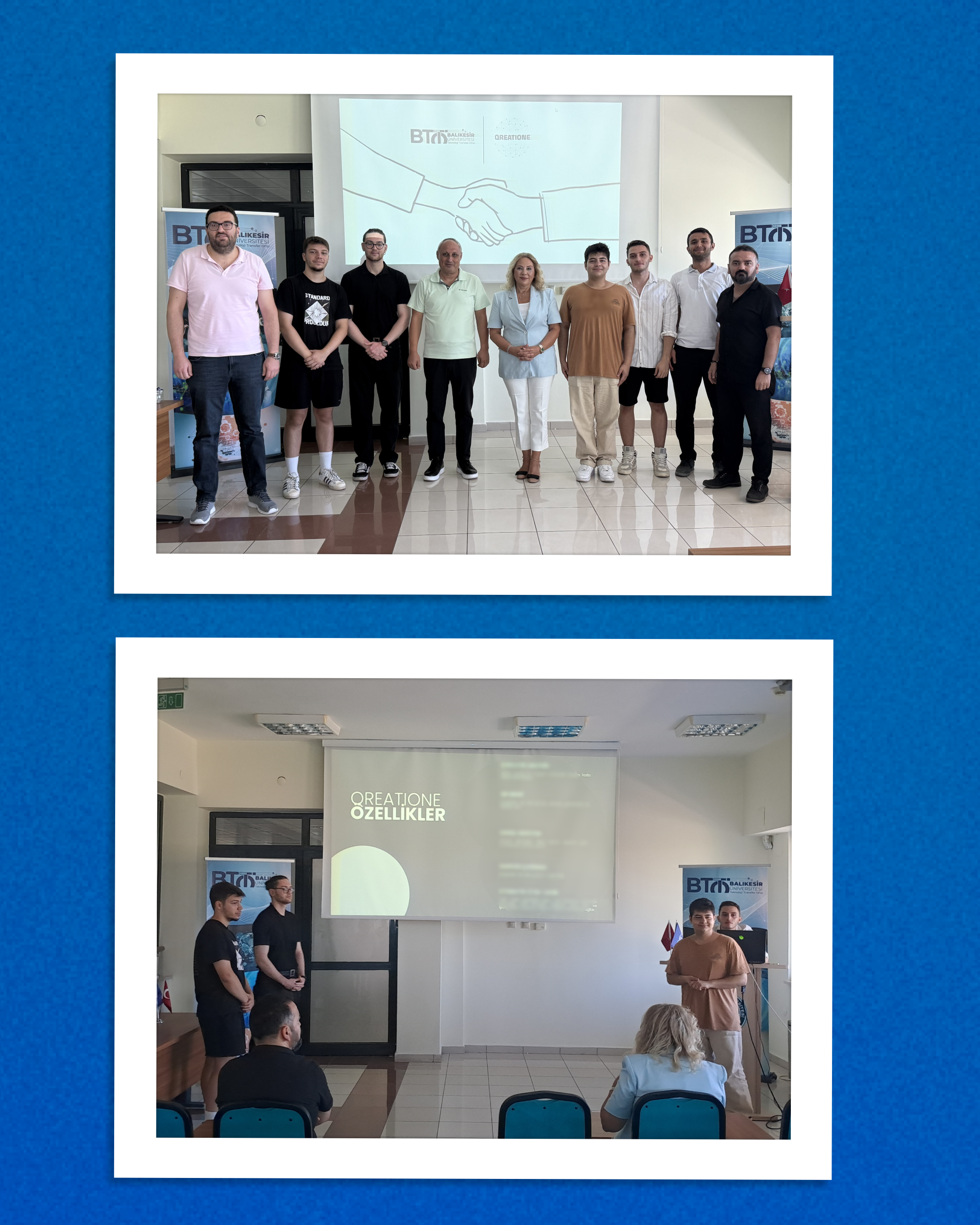 Öğrenci Girişimi QREATIONE, BAÜN TTO’da Projelerini Geliştiriyor 2