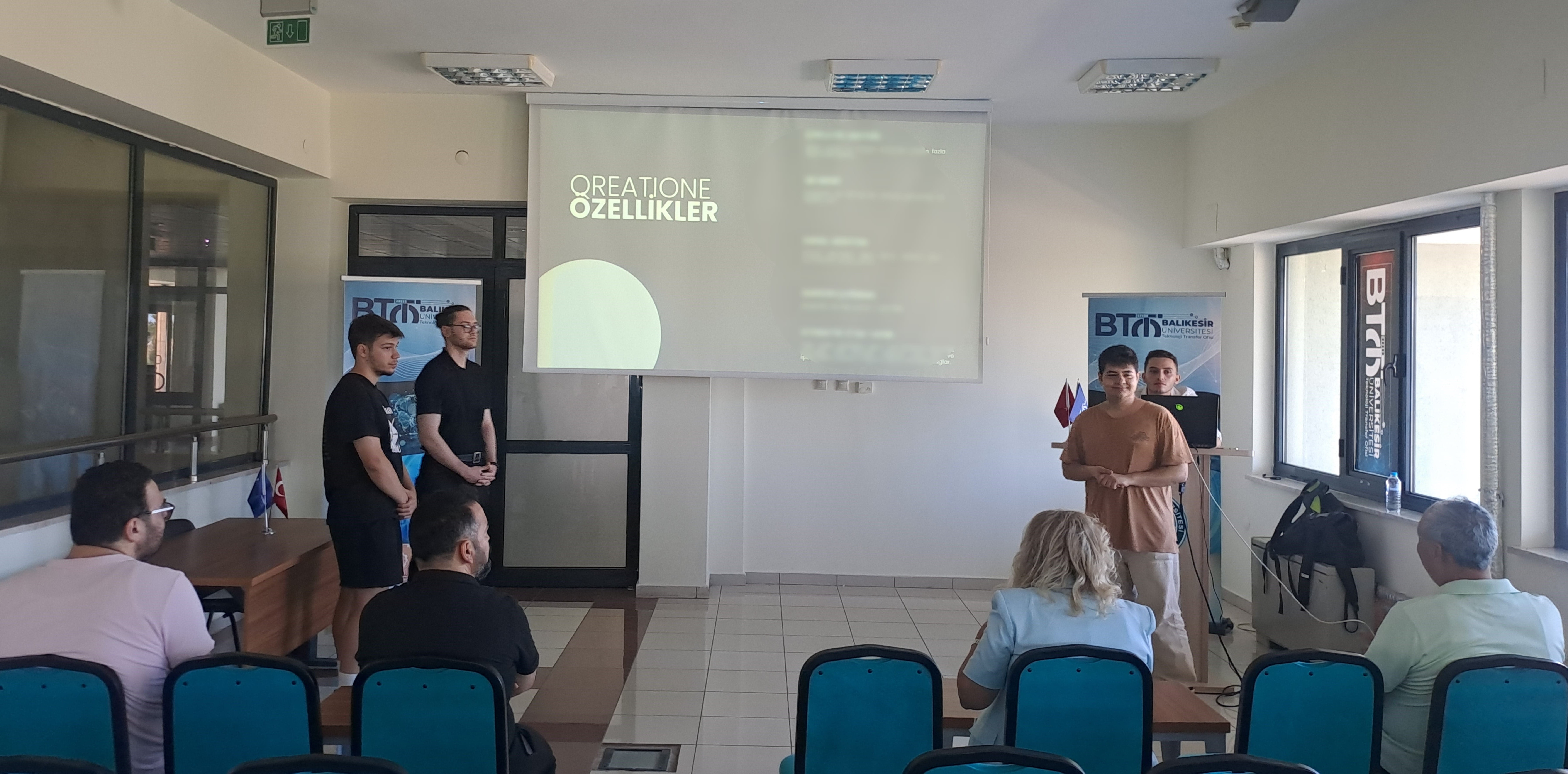 Öğrenci Girişimi QREATIONE, BAÜN TTO’da Projelerini Geliştiriyor 2