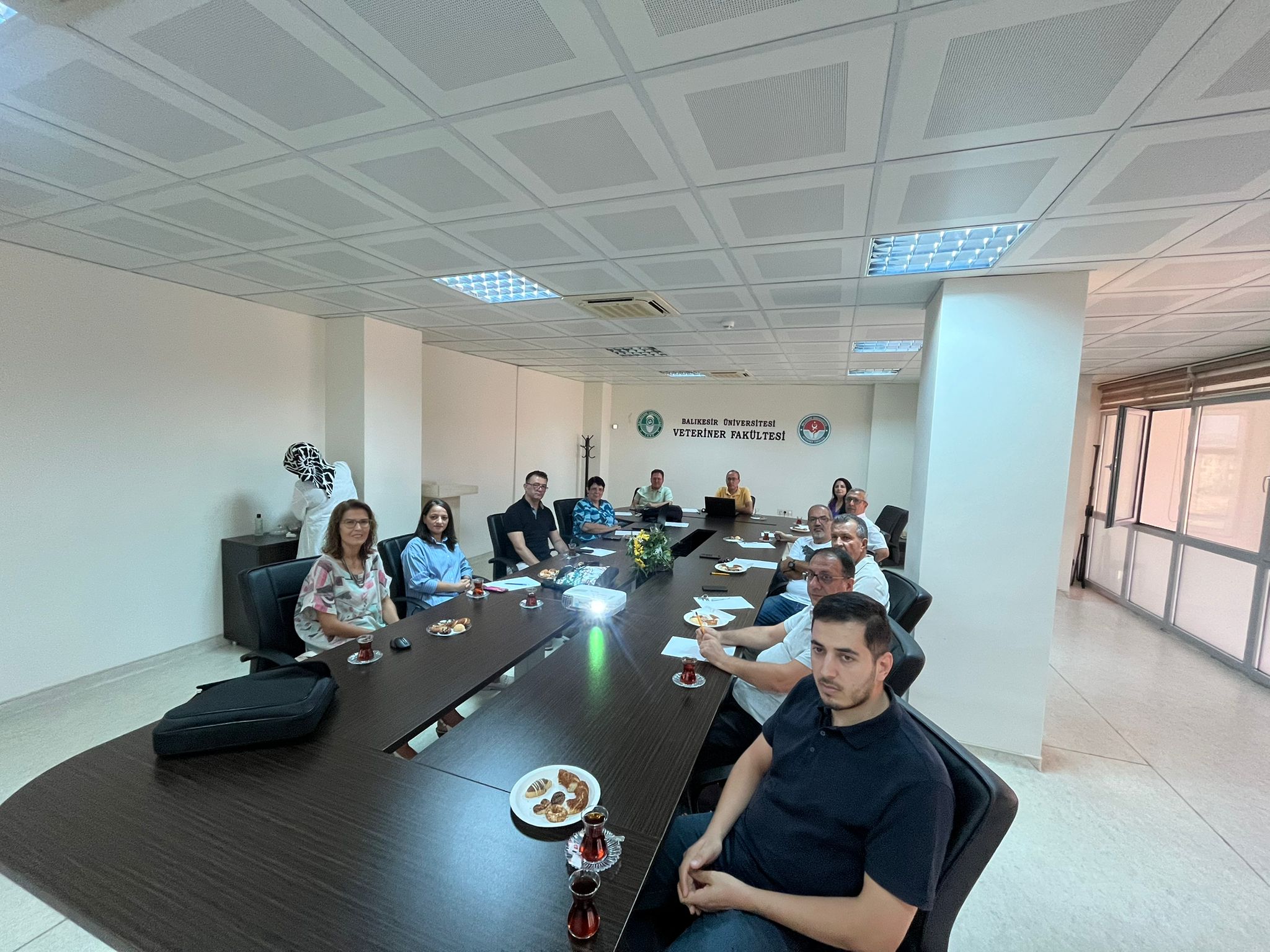 A meeting was held at our Faculty by the Quality Commission Members regarding the ‘2024 ABİDR Feedback Visit’ 3