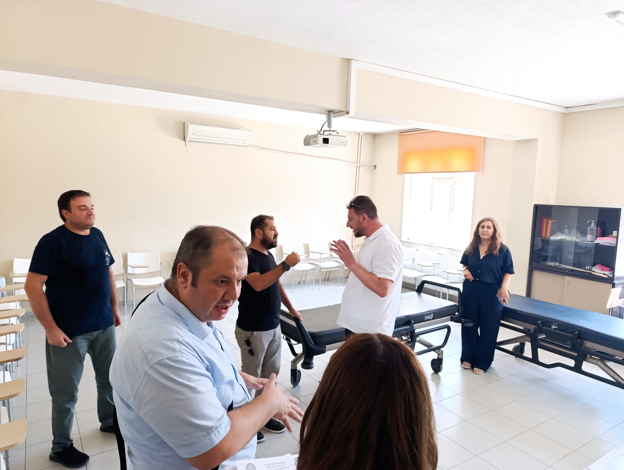 Occupational Health and Safety Meeting and Field Inspections were conducted at our Vocational School 2