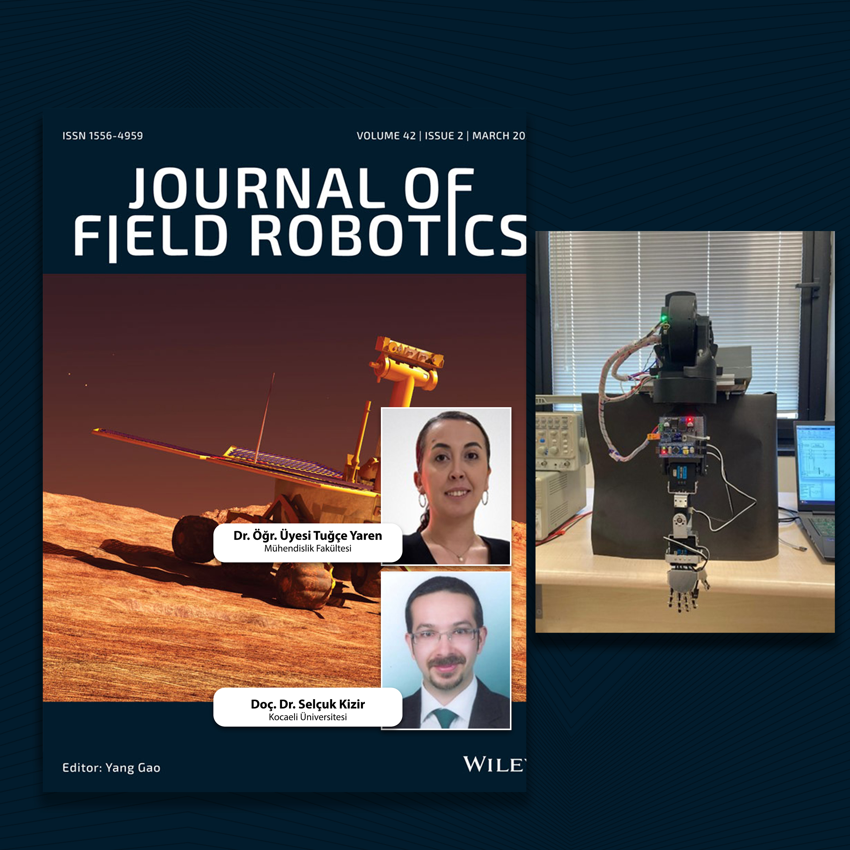 Balıkesir Üniversitesi Akademisyeninden Yenilikçi  Çalışma: Robotik Sistemlerde Daha Hassas Hareket Tahmini ve Gerçek Dünyada Daha Doğru Uygulama