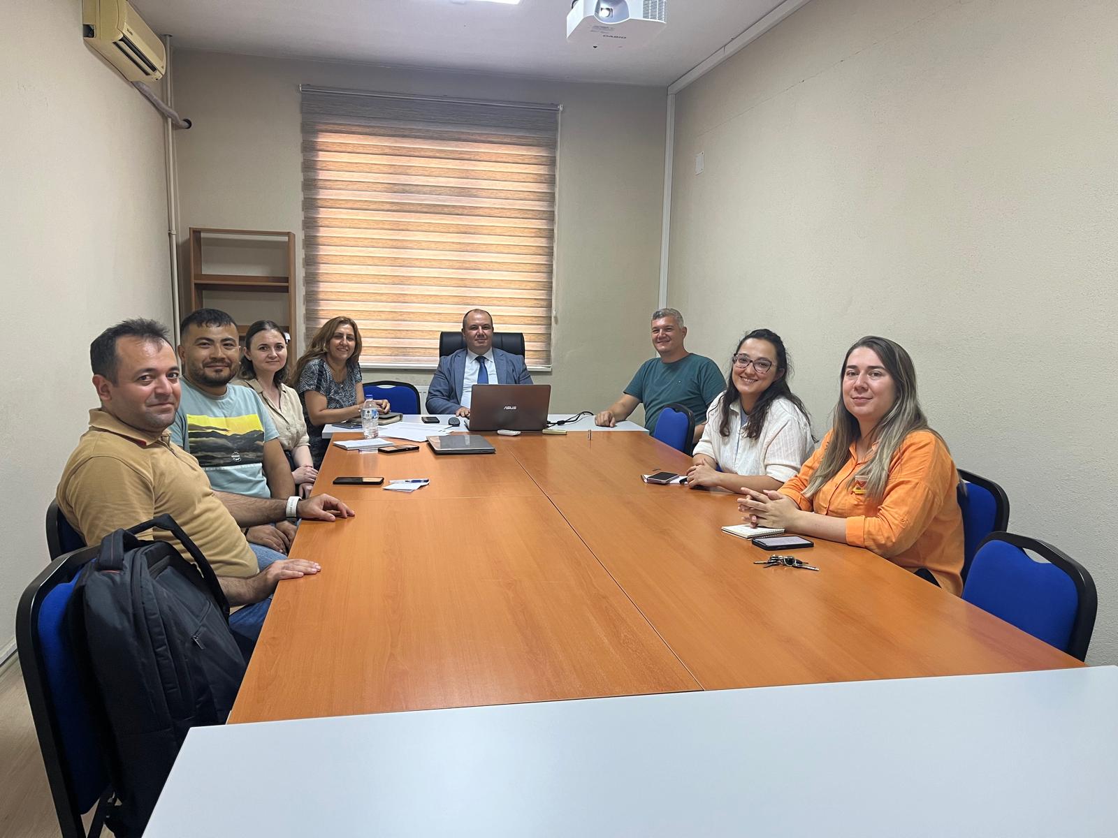 The Quality Commission of our School convened to discuss the Implementation Schedule for Academic Unit Quality Activities.