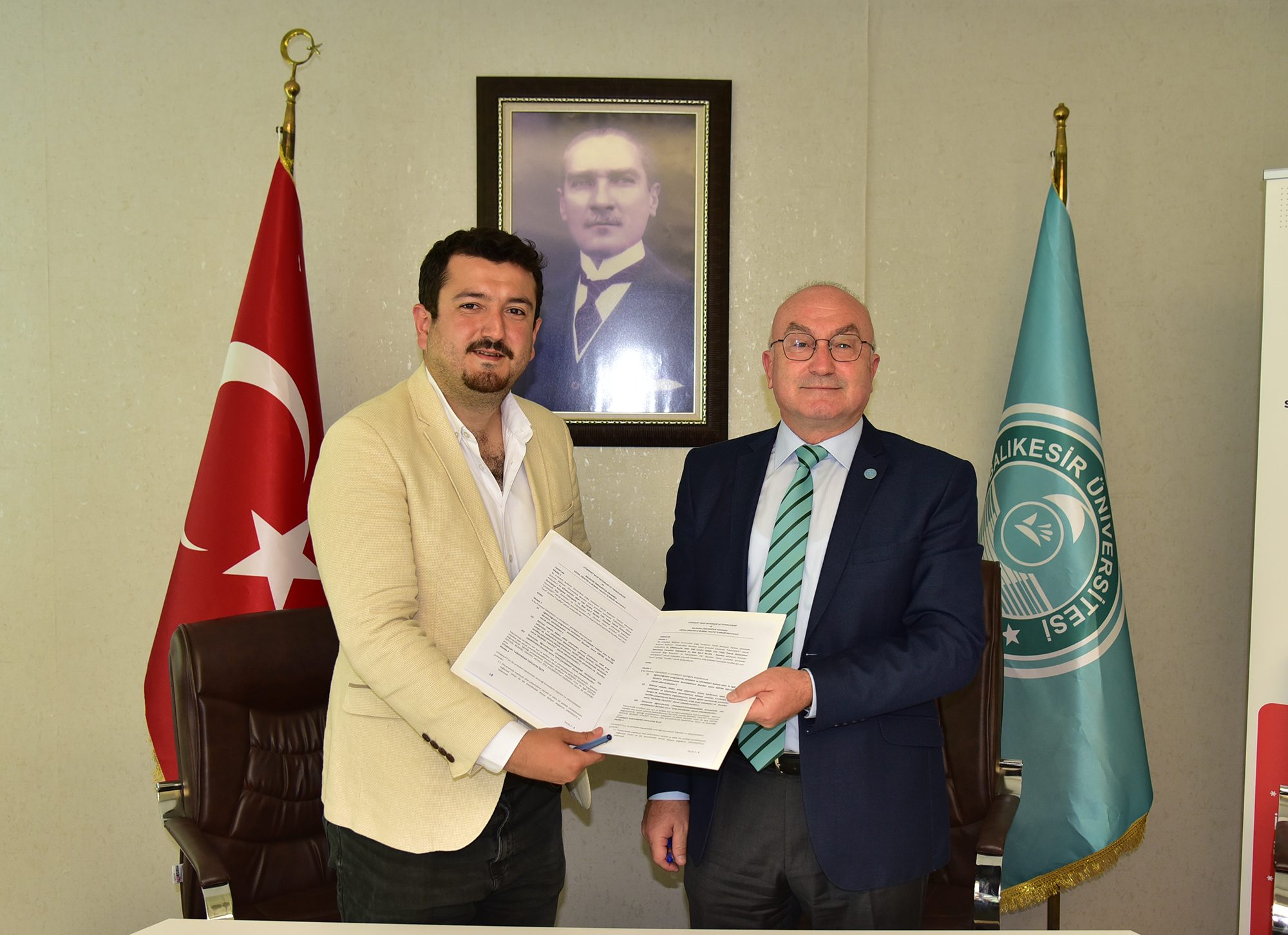 BAÜN KAGEM ve Uyumsoft Bilgi Sistemleri ve Teknolojileri Arasında İş Birliği Protokolü İmzalandı