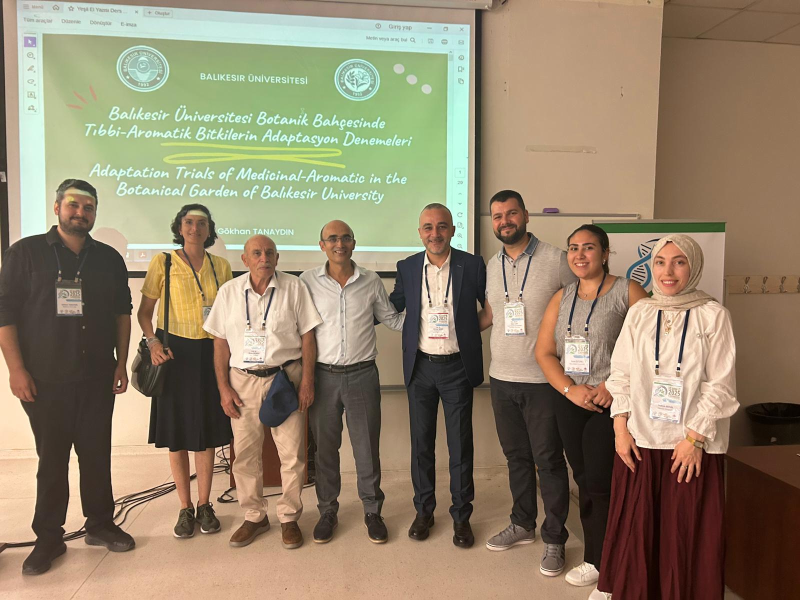 4. Uluslararası Bitki Biyolojisi Kongresi (IConPB2025) ne sözlü sunumla katılım sağladık