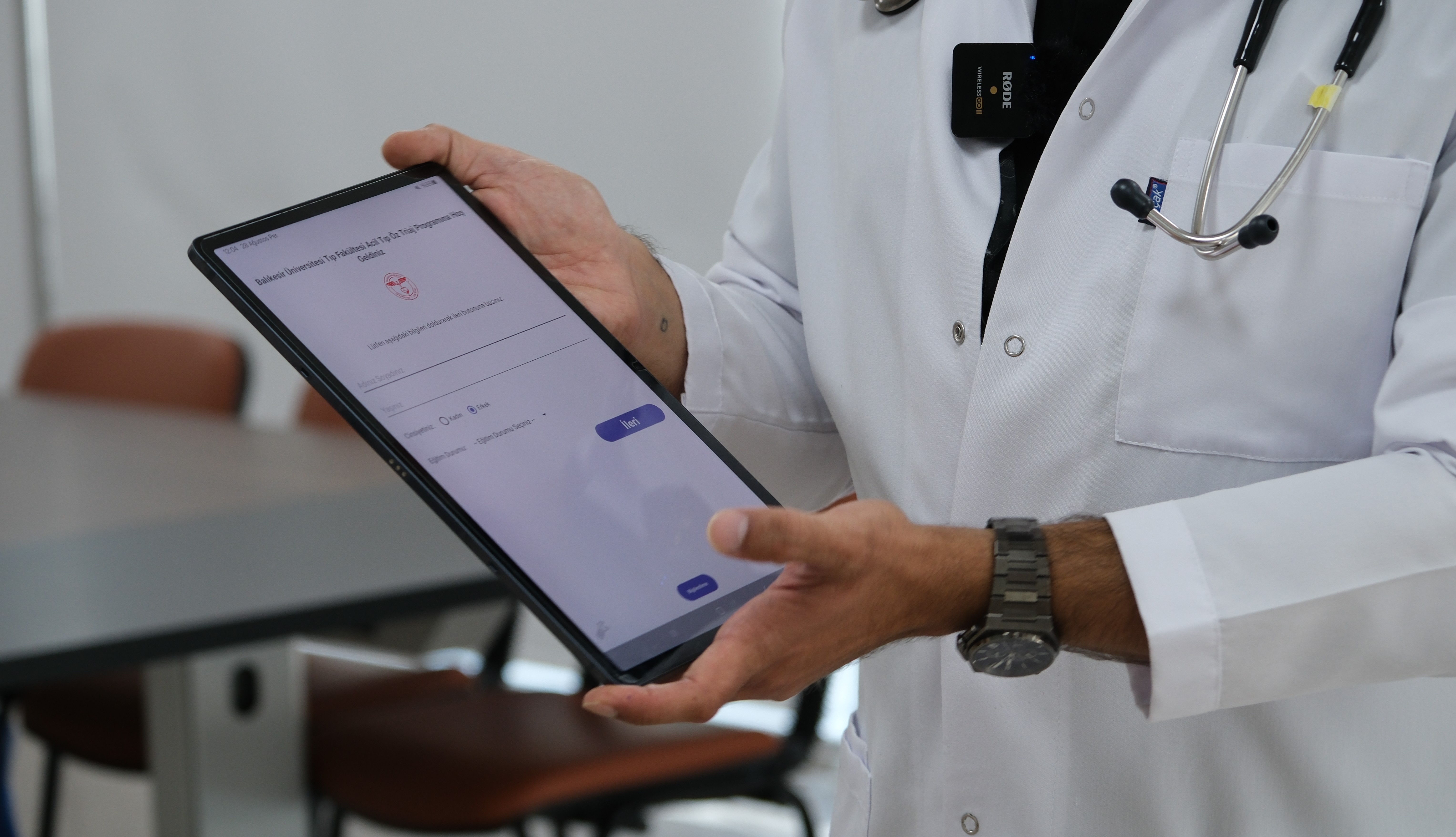 BAÜN, Türkiye’nin İlk Mobil Öz Triyaj Uygulaması ile Acil Servislerde Doktorluk Uzmanlığı ile Yapay Zekayı Buluşturdu 2
