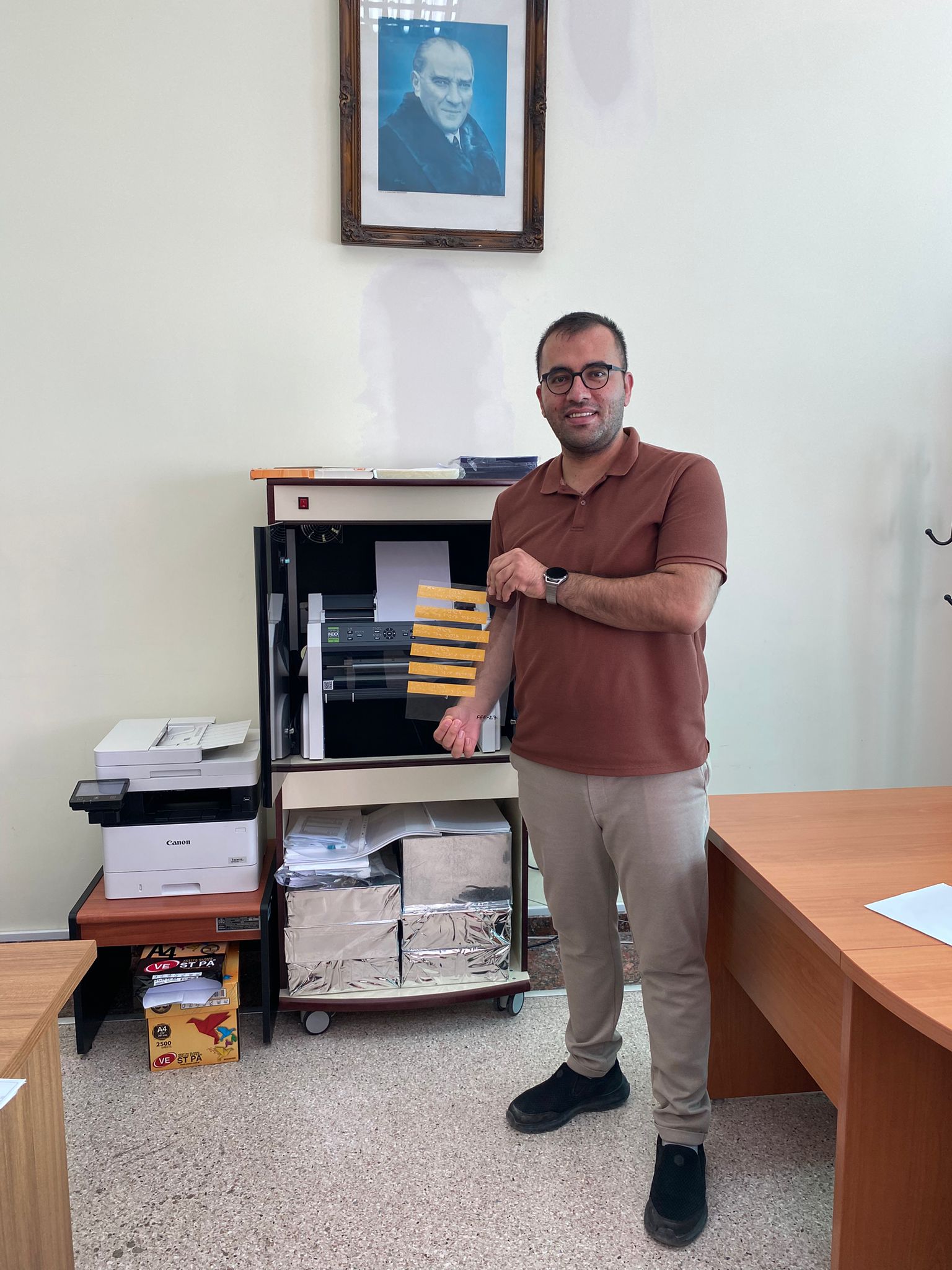 Üniversitemizde Braille Tabelalar Kendi İmkanlarımızla Üretiliyor 8
