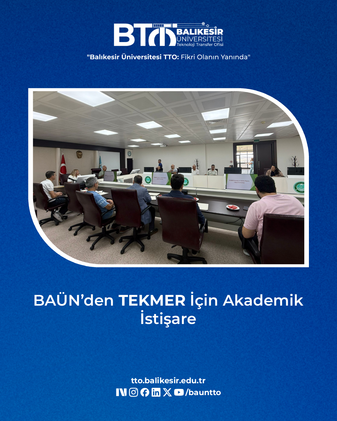 BAÜN’den TEKMER İçin Akademik İstişare 1