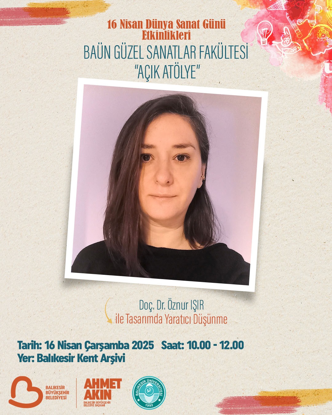 15-16 Nisan Dünya Sanat Günü Etkinlikleri kapsamında Grafik Sanatlar Bölümü hocalarımız çeşitli workshop, sergi ve söyleşiler gerçekleştirmiştir. 5