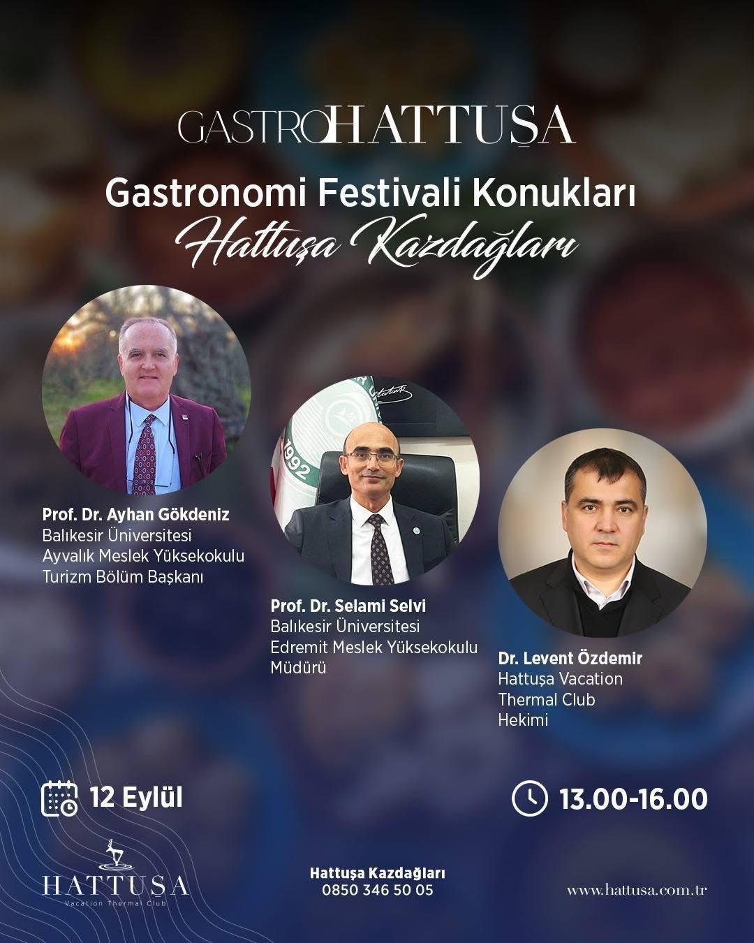 Kazdağları Gastronomi Festivaline Yüksekokulumuzdan Bilimsel Destek