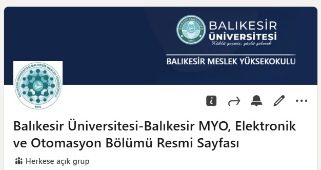 Our Department’s LinkedIn page is now live.