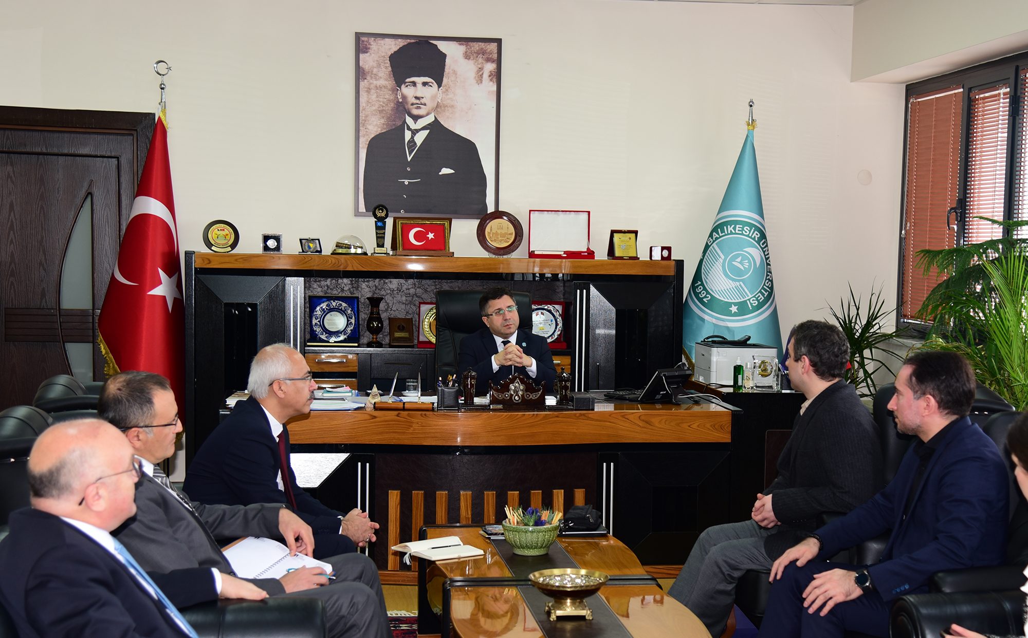 BAÜN Teknoloji Transfer Ofisine, Uluslararası Girişim Grubundan Ziyaret 1