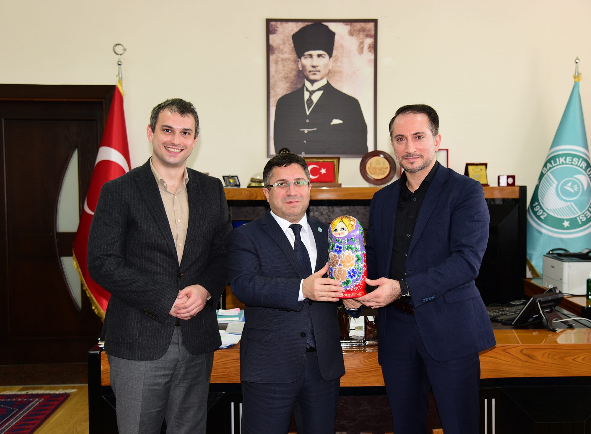 BAÜN Teknoloji Transfer Ofisine, Uluslararası Girişim Grubundan Ziyaret 3