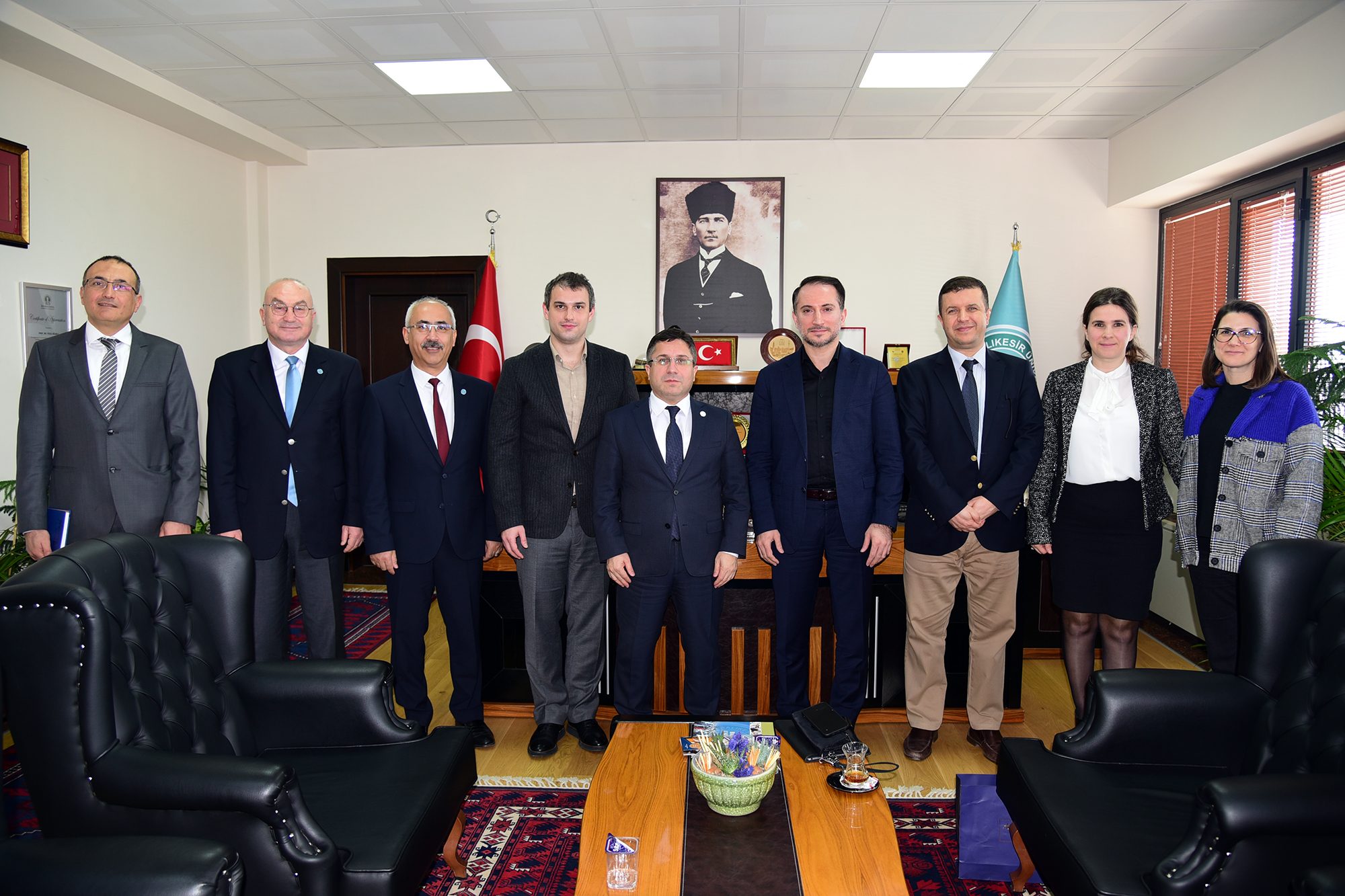 BAÜN Teknoloji Transfer Ofisine, Uluslararası Girişim Grubundan Ziyaret 4