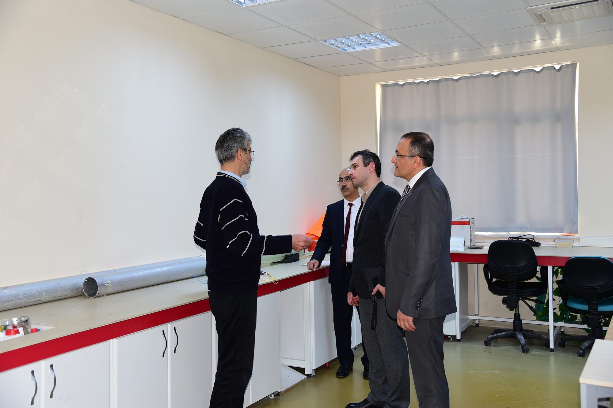 BAÜN Teknoloji Transfer Ofisine, Uluslararası Girişim Grubundan Ziyaret 7