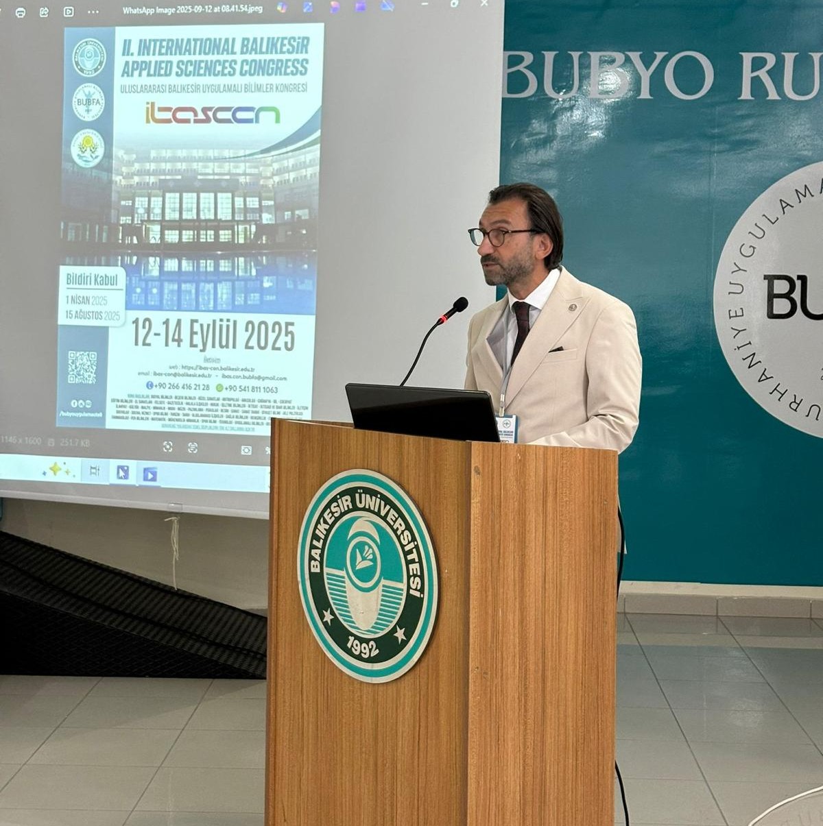 Uluslararası Uygulamalı Bilimler Kongresi ile BAÜN BUBFA’da Disiplinlerarası Buluşma 2