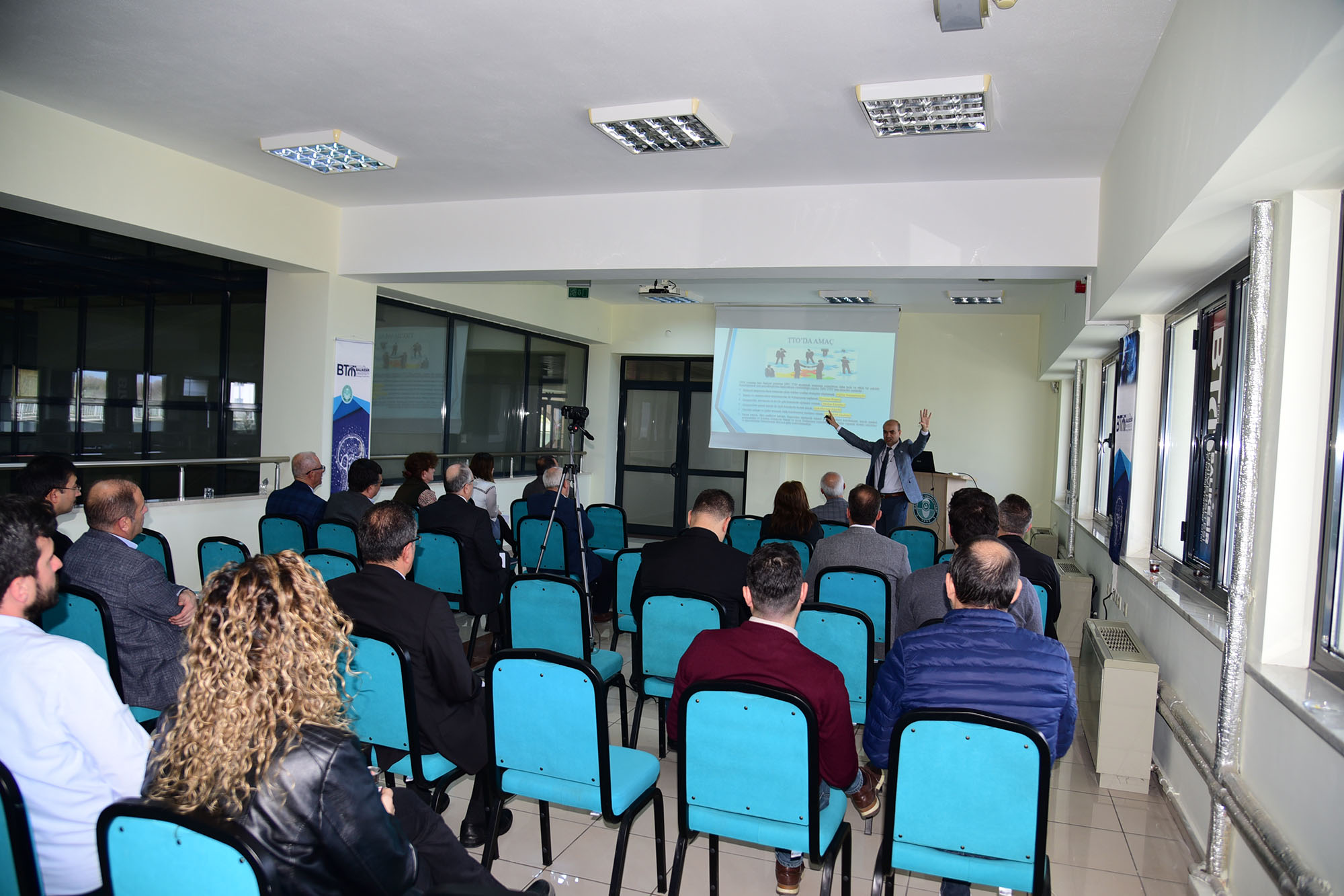 BAÜN TTO’da, Yürütme Kurulu Üyelerine Yönelik Bilgilendirme Konferansı
