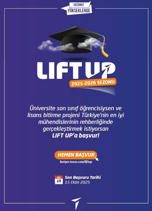 LIFTUP Sanayi Odaklı Bitirme Projeleri Programı 1
