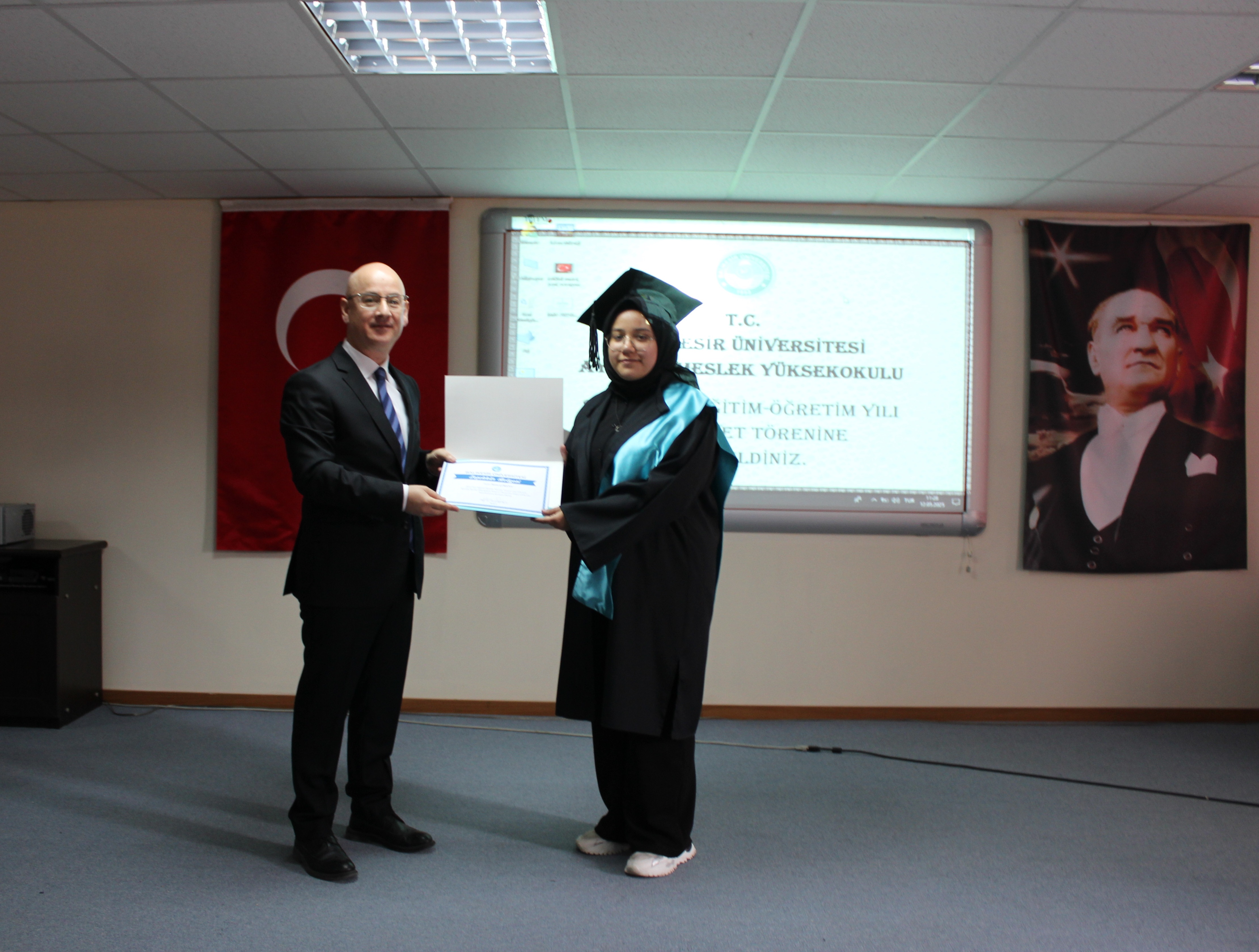 A graduation ceremony was held for the 2024-2025 academic year graduates of our Vocational School 5