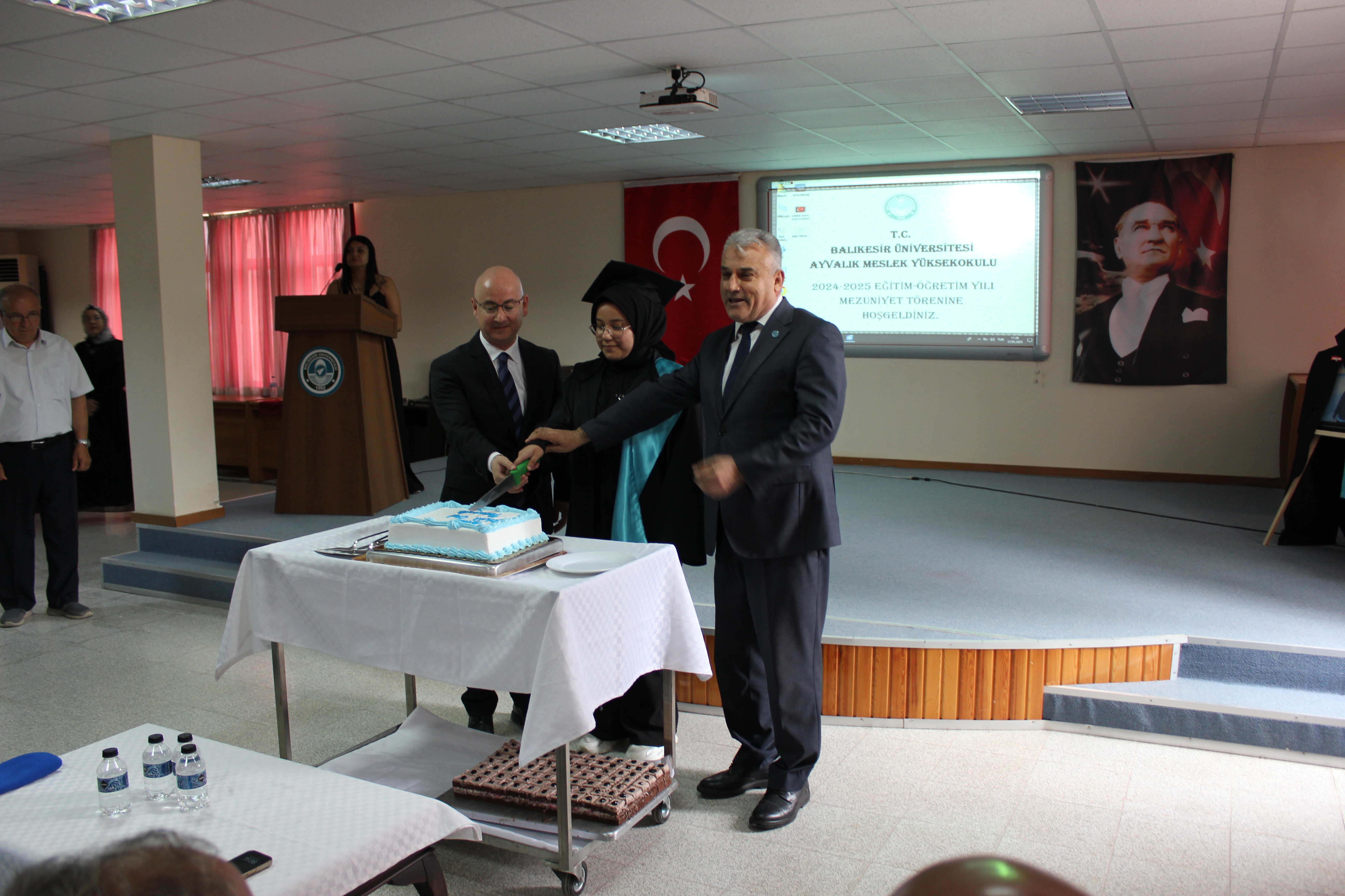 A graduation ceremony was held for the 2024-2025 academic year graduates of our Vocational School 6