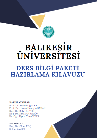 BAUN Ders Bilgi Paketi Hazırlama Kılavuzu