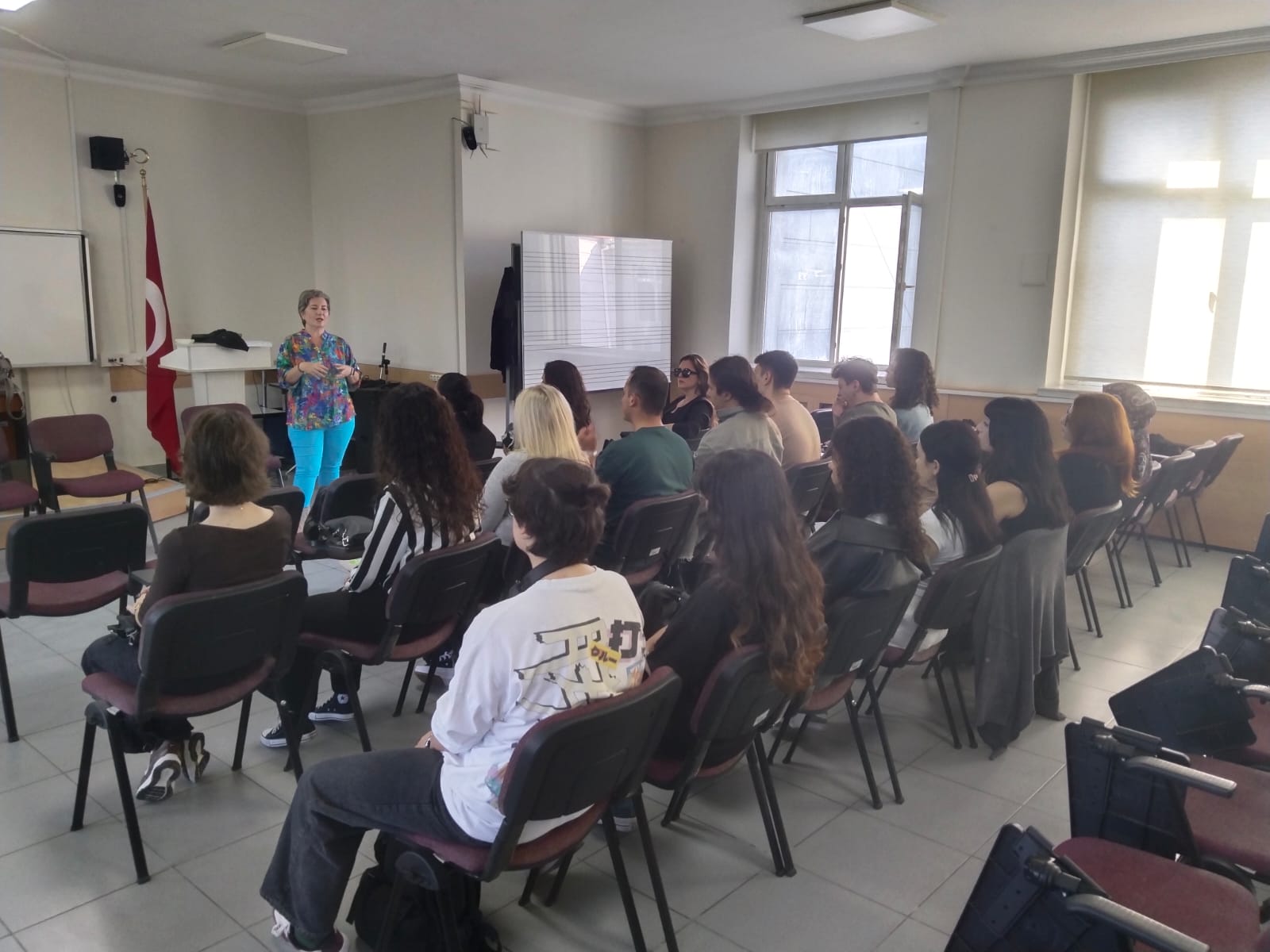 Instrument Selection and Orientation Meeting Held with Our New Students !